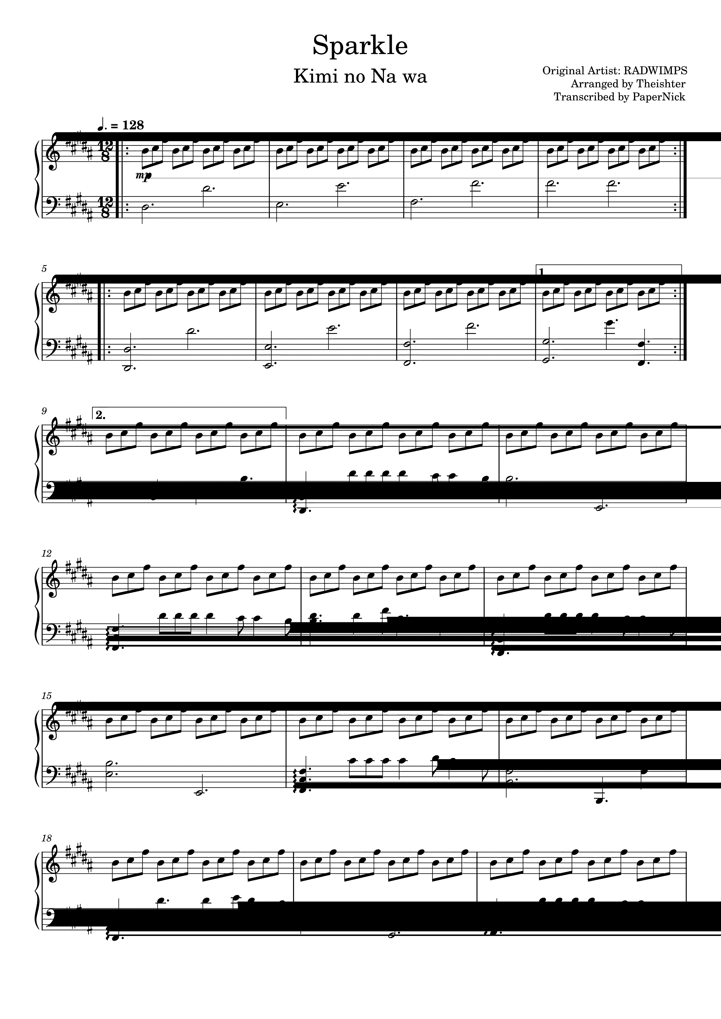 Partitura 2016