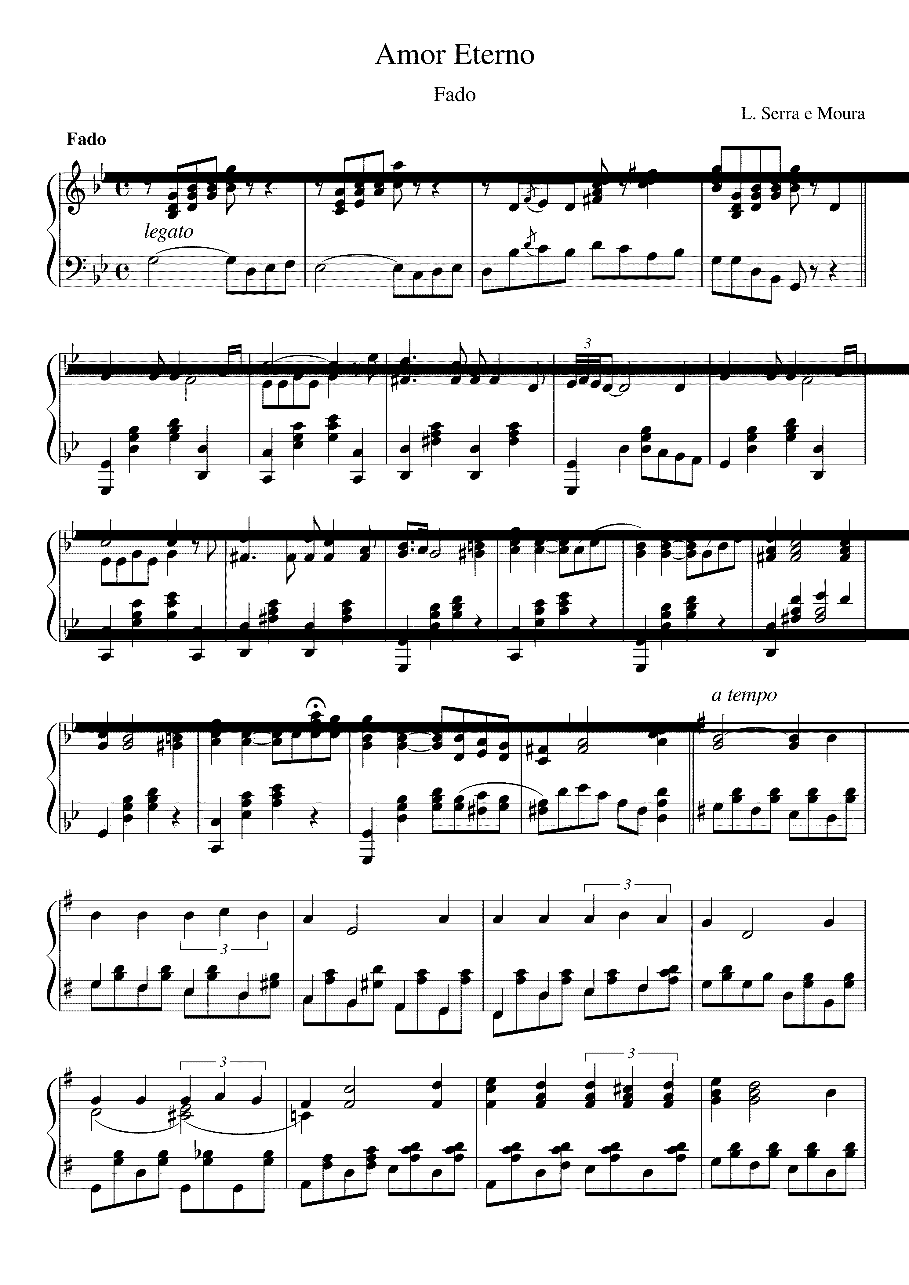 Partitura A Moura