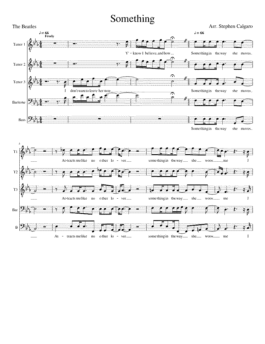 Partitura Across The Universe