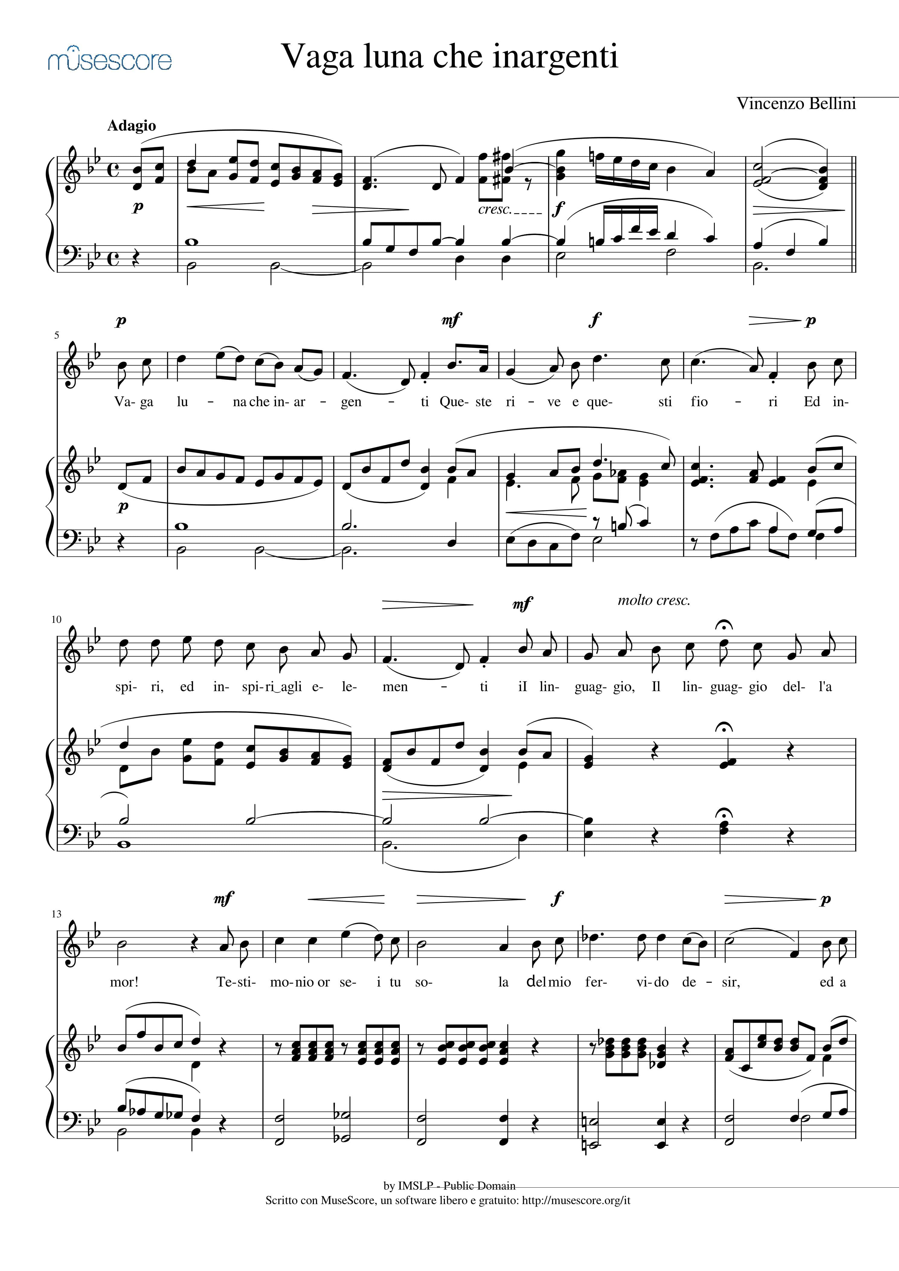 Partitura Adornos
