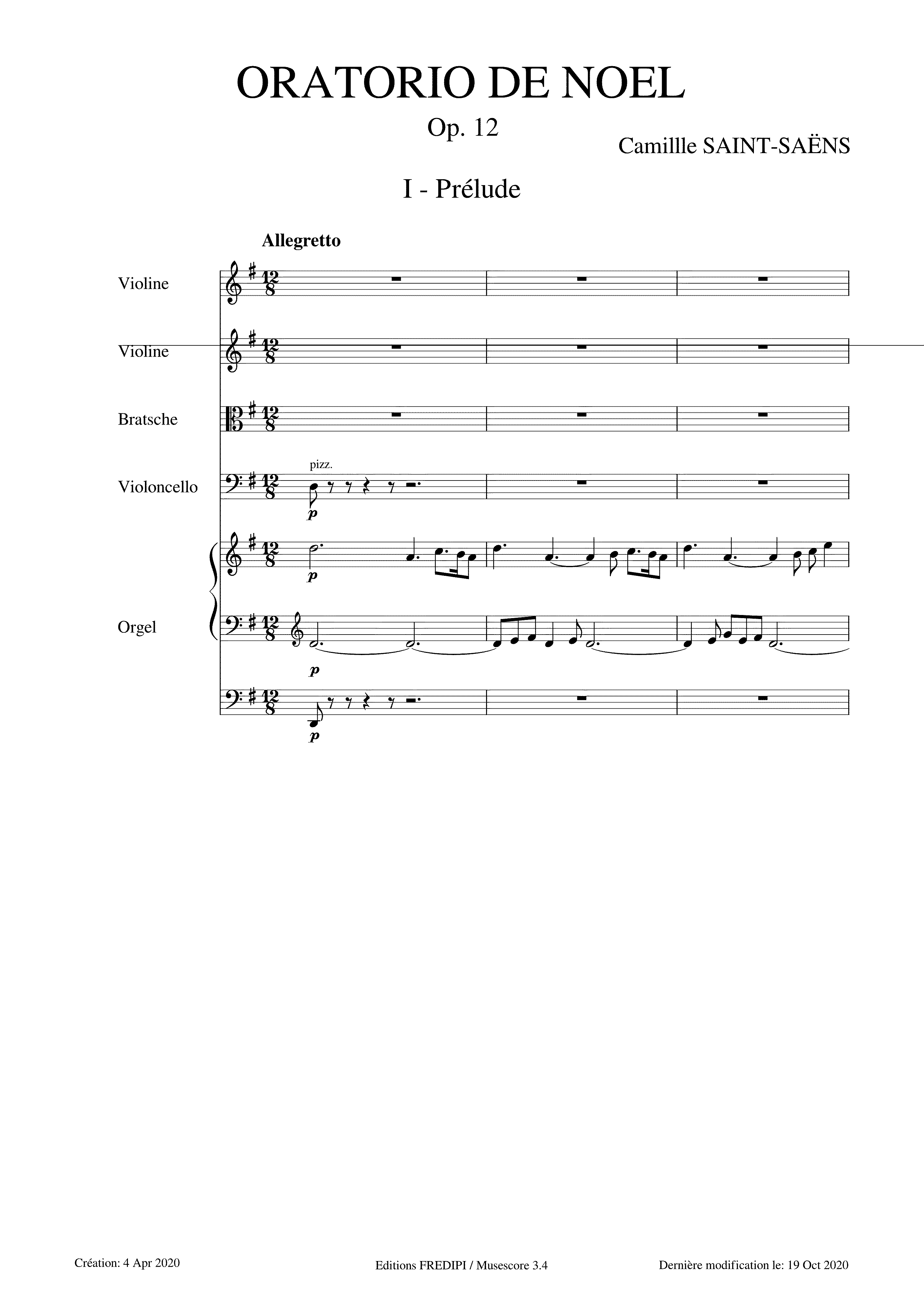 Partitura Anahi