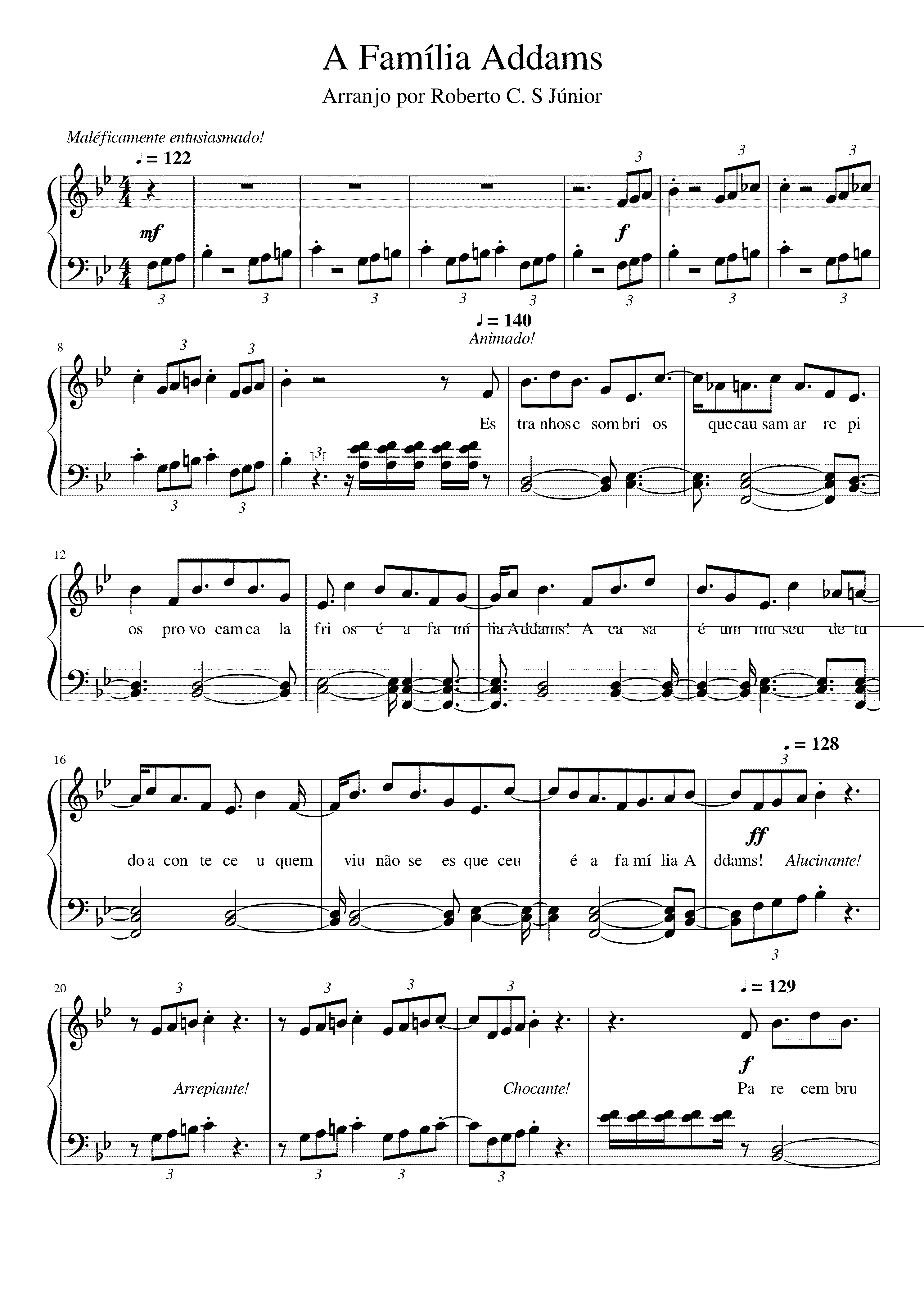 Partitura Animada