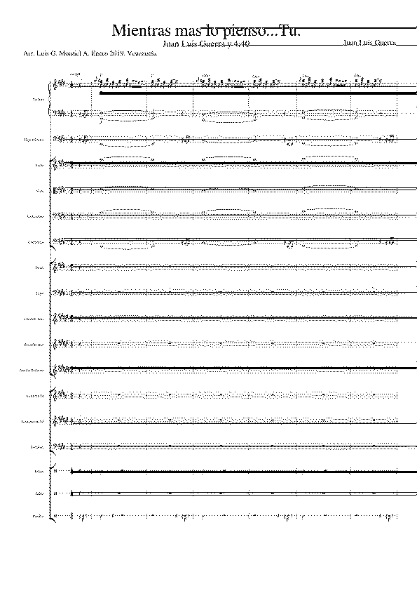 Partitura Arquitectura