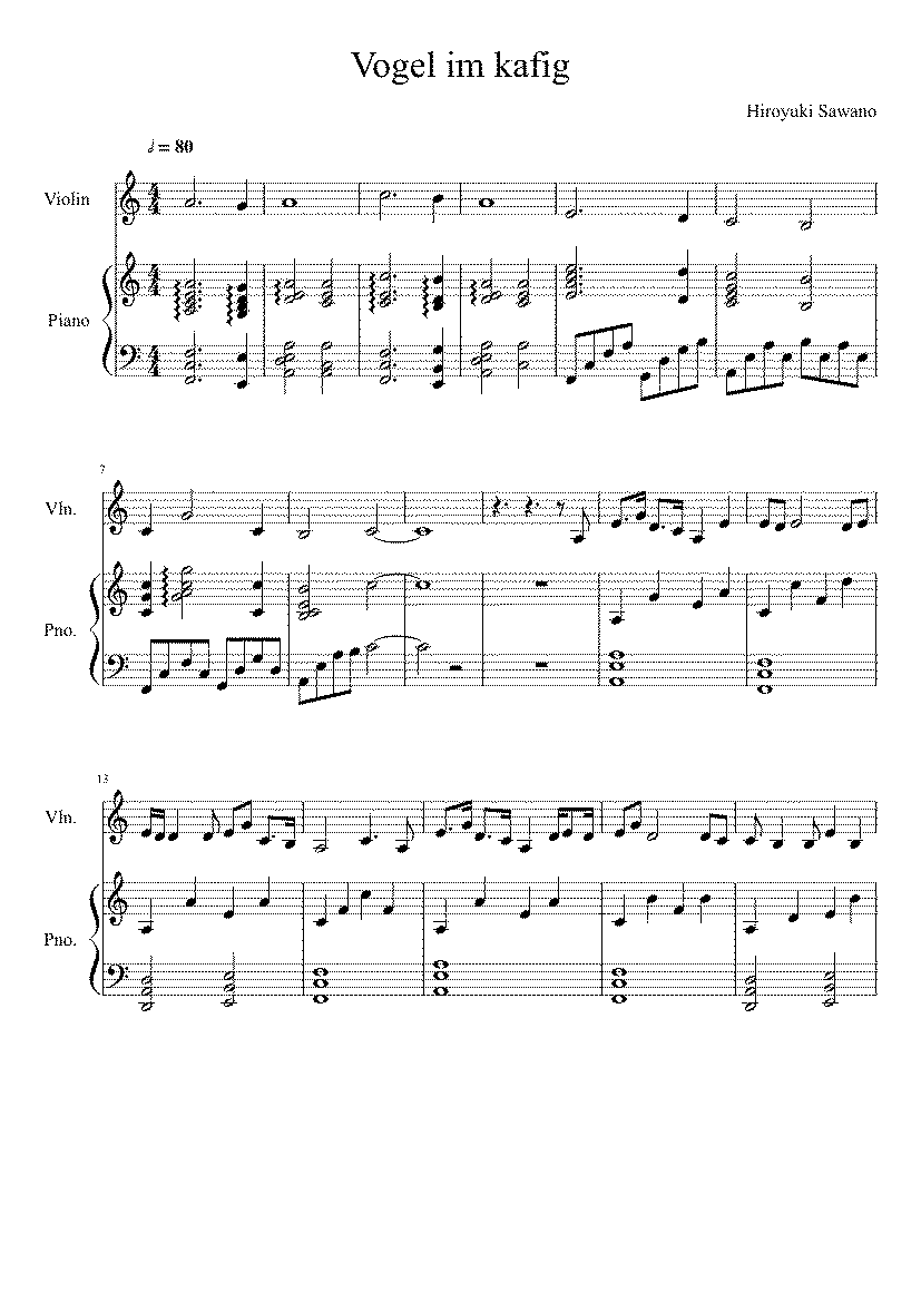 Partitura Art Attack