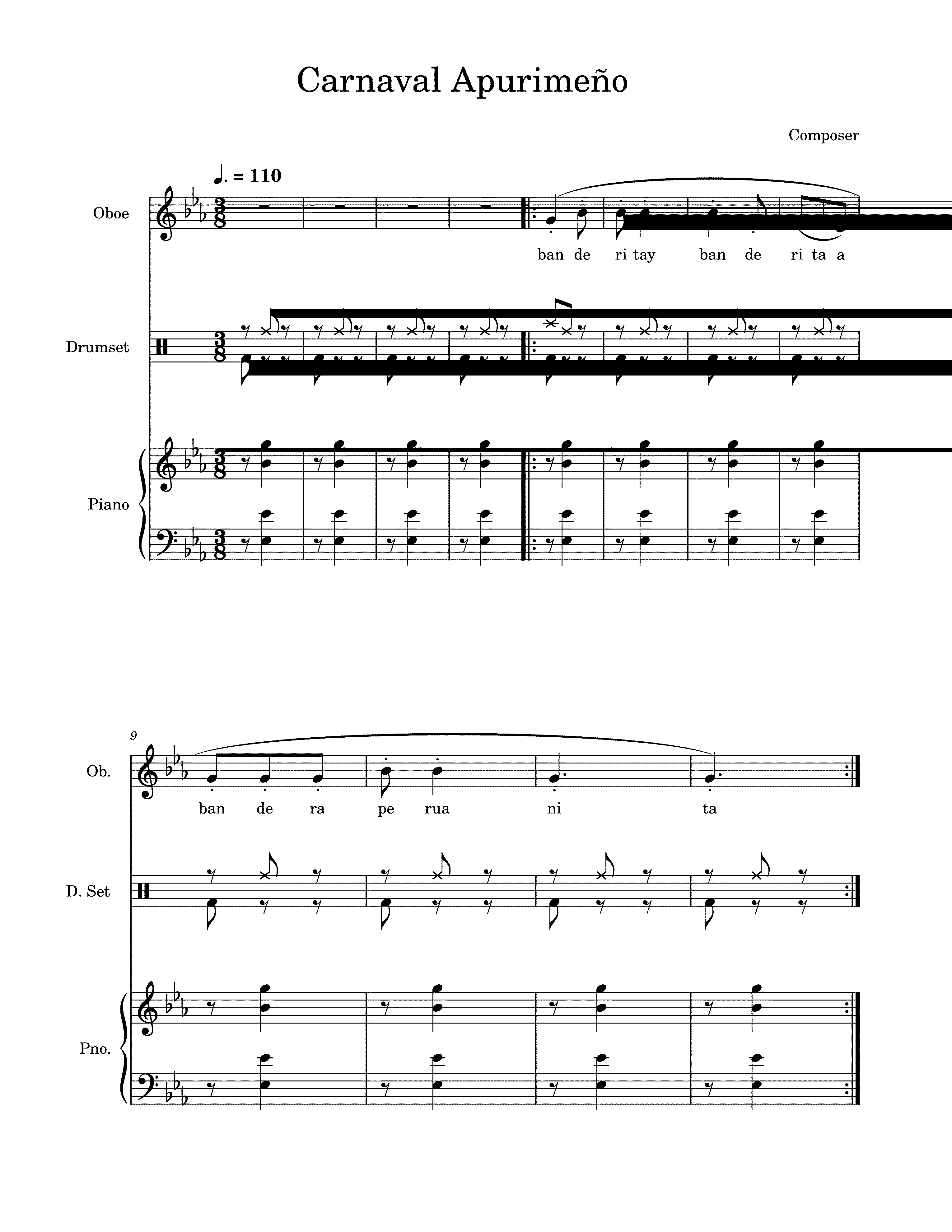 Partitura Banderita