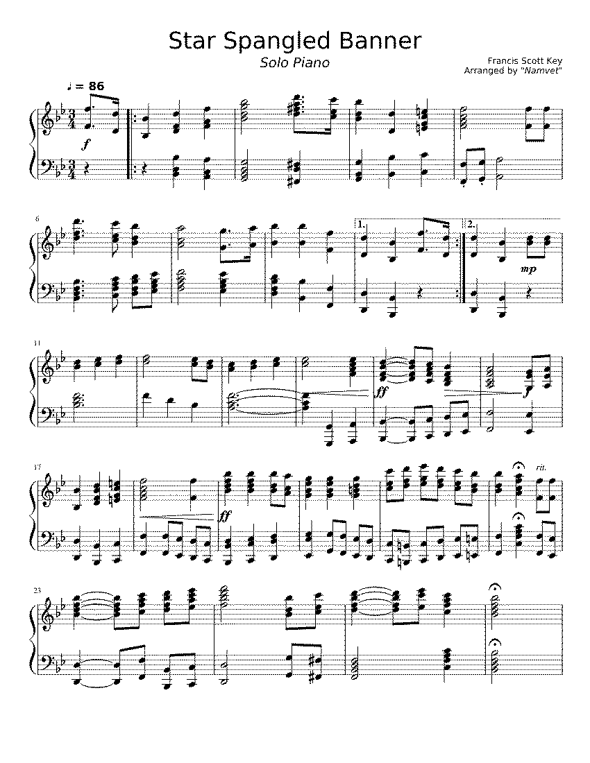 Partitura Banner