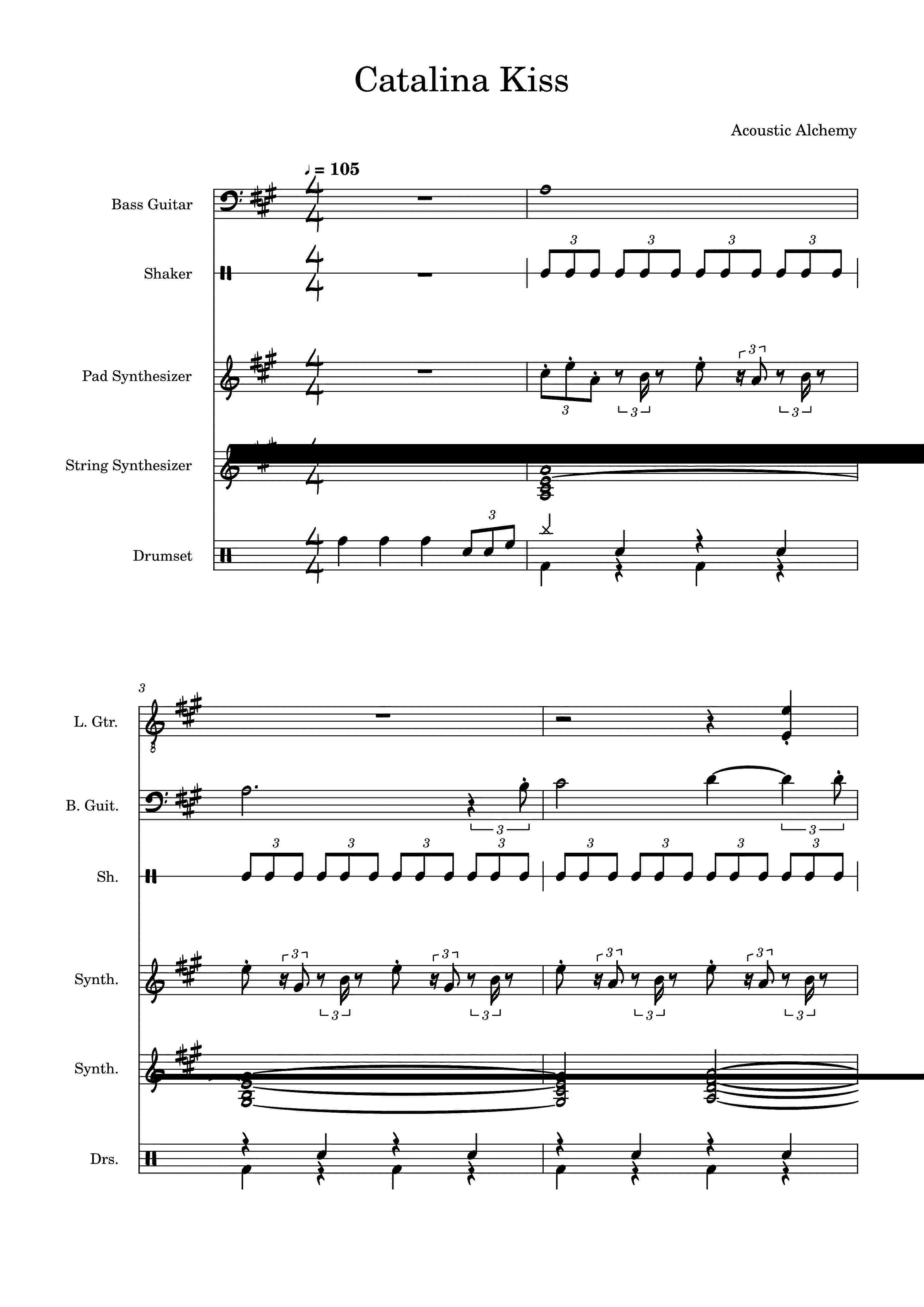 Partitura Catalina