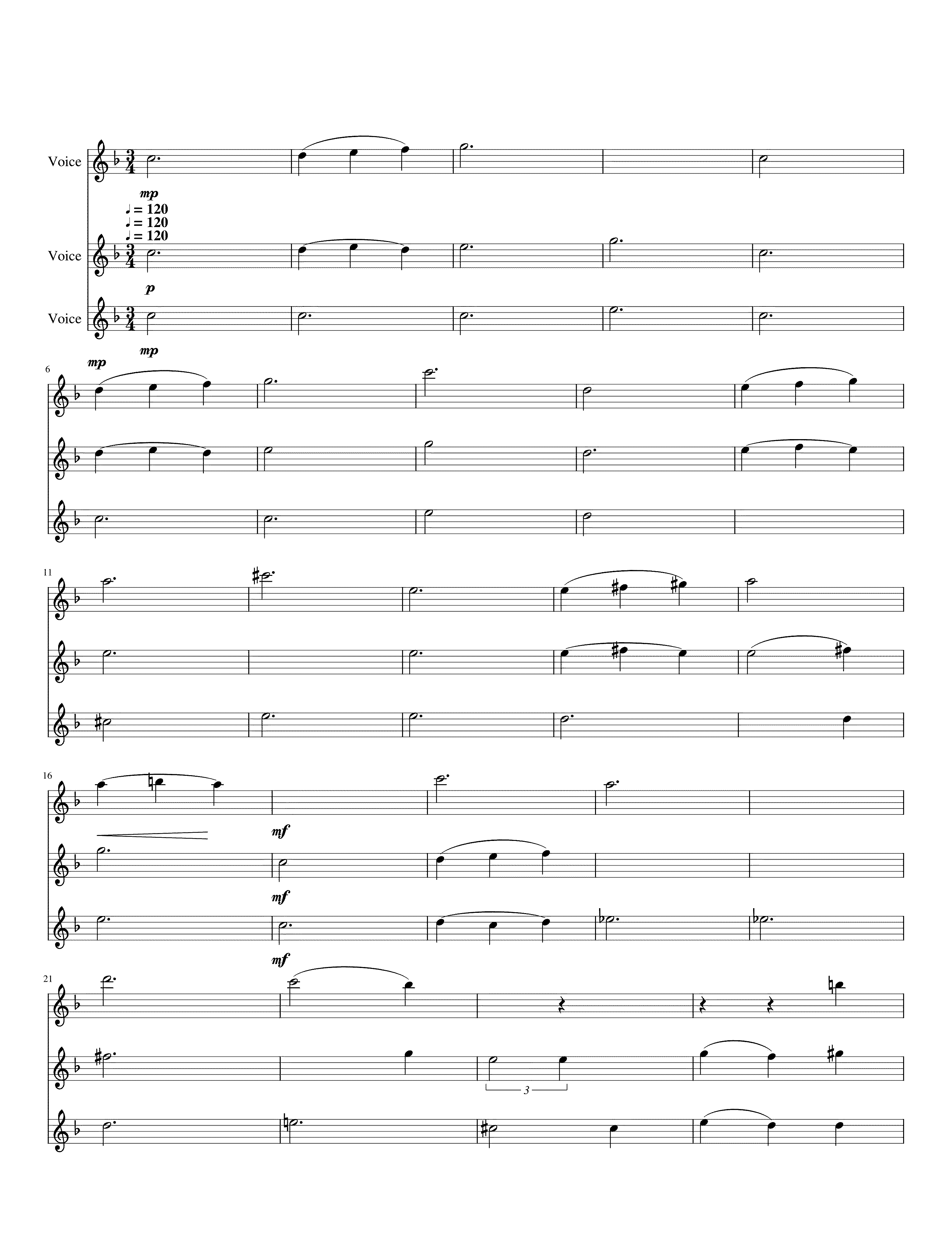 Partitura Celeste Aida