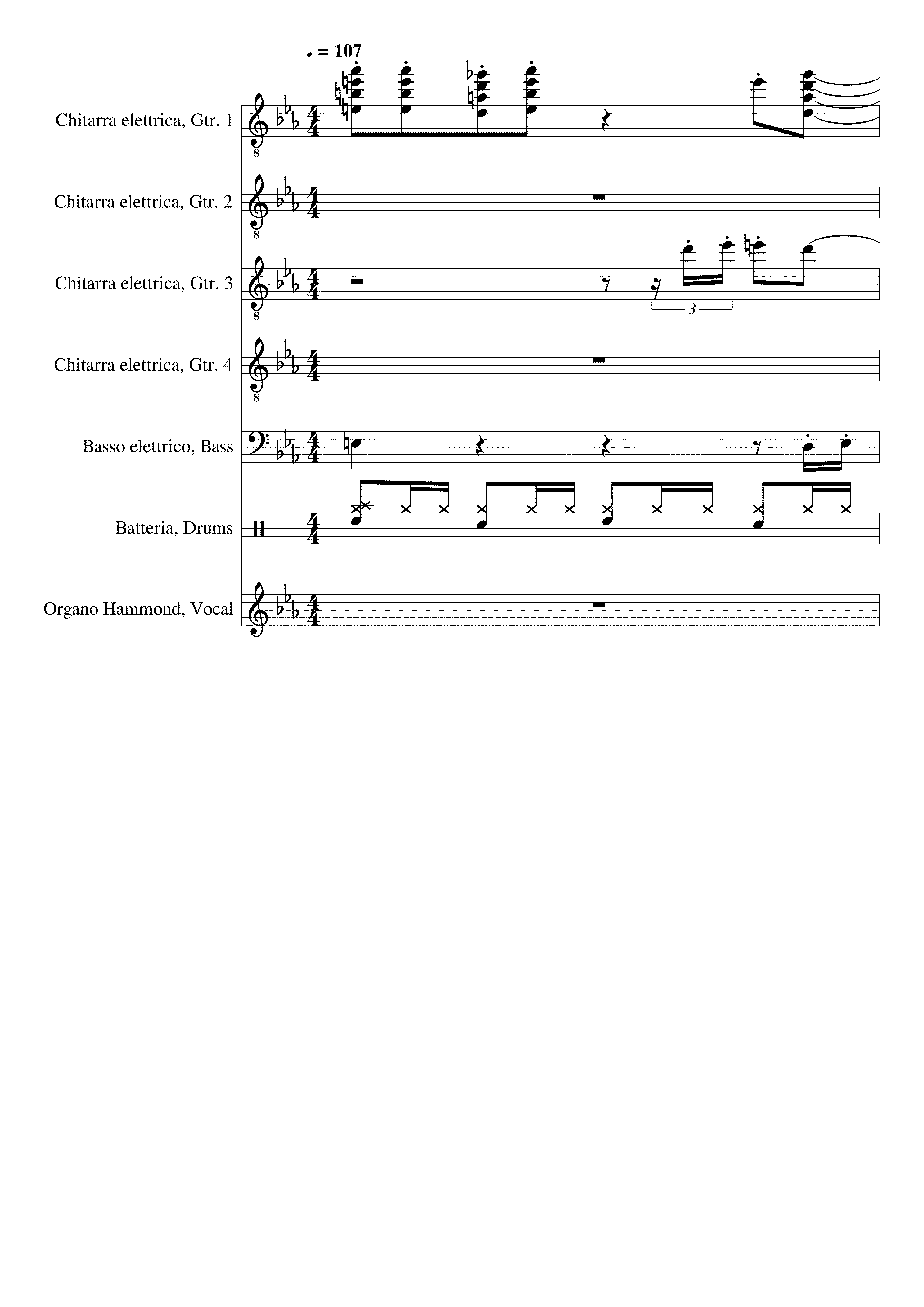 Partitura Cocaine