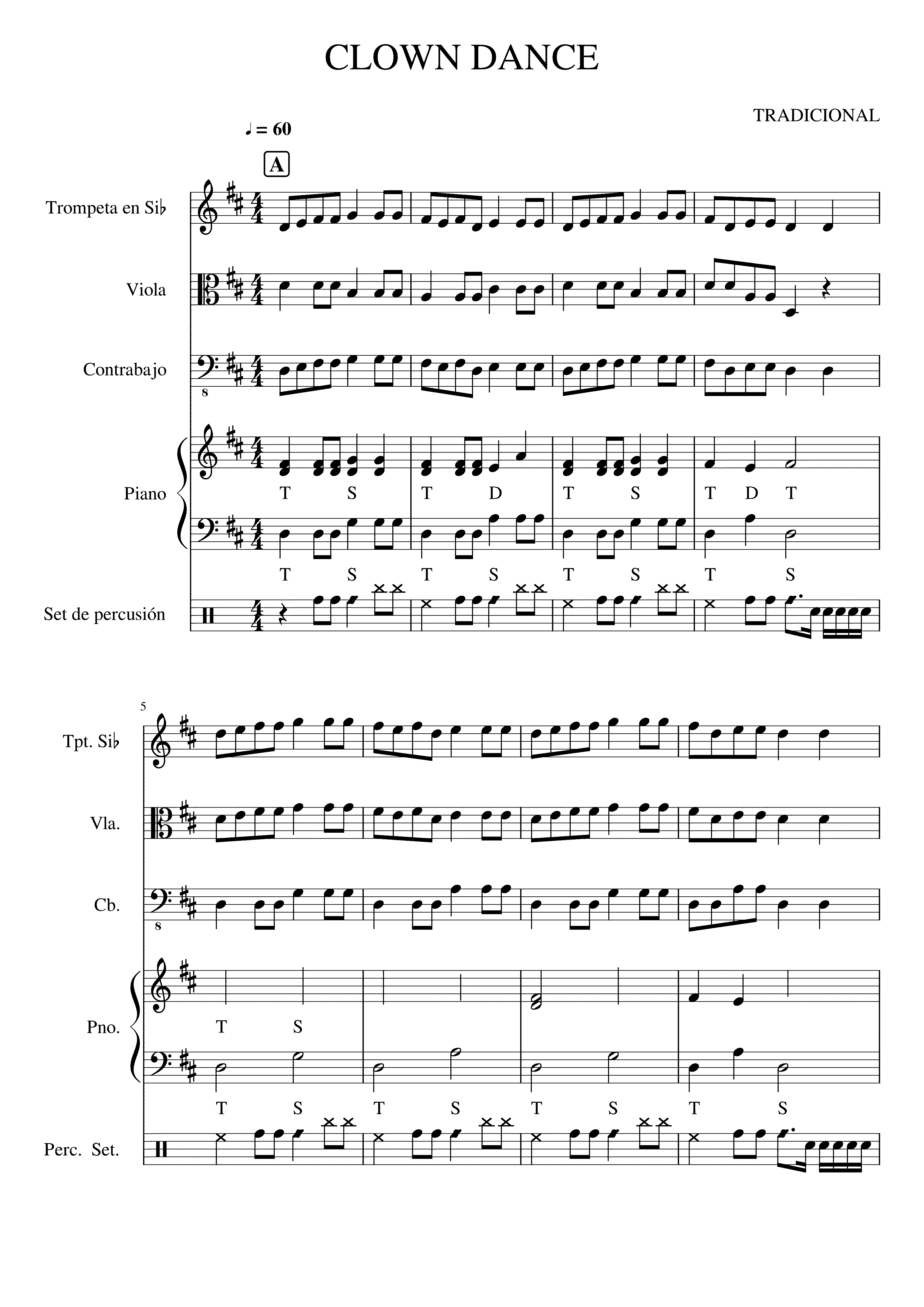 Partitura Contrabaix