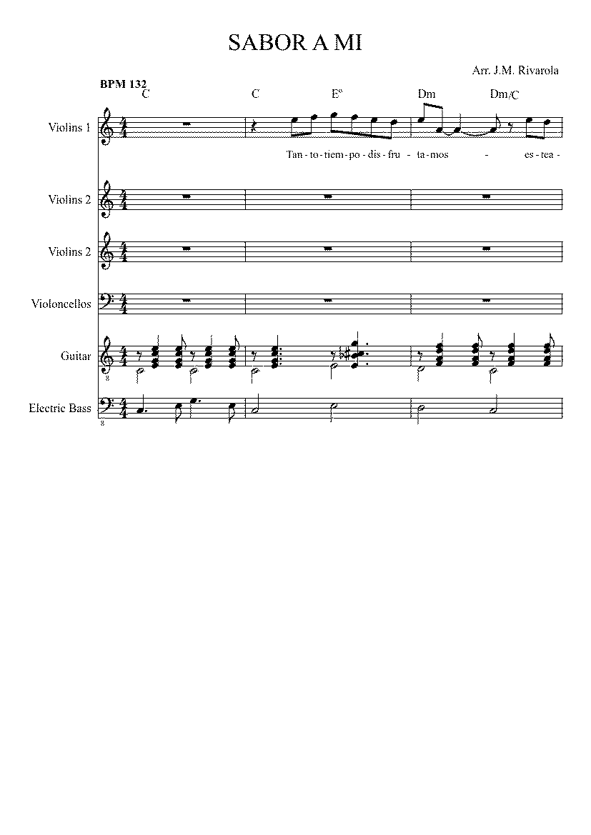 Partitura Contrapunto