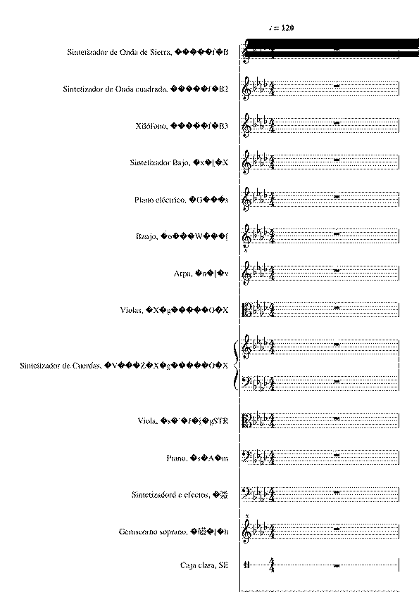 Partitura Contratiempo