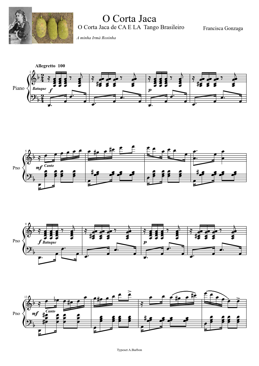 Partitura Corta
