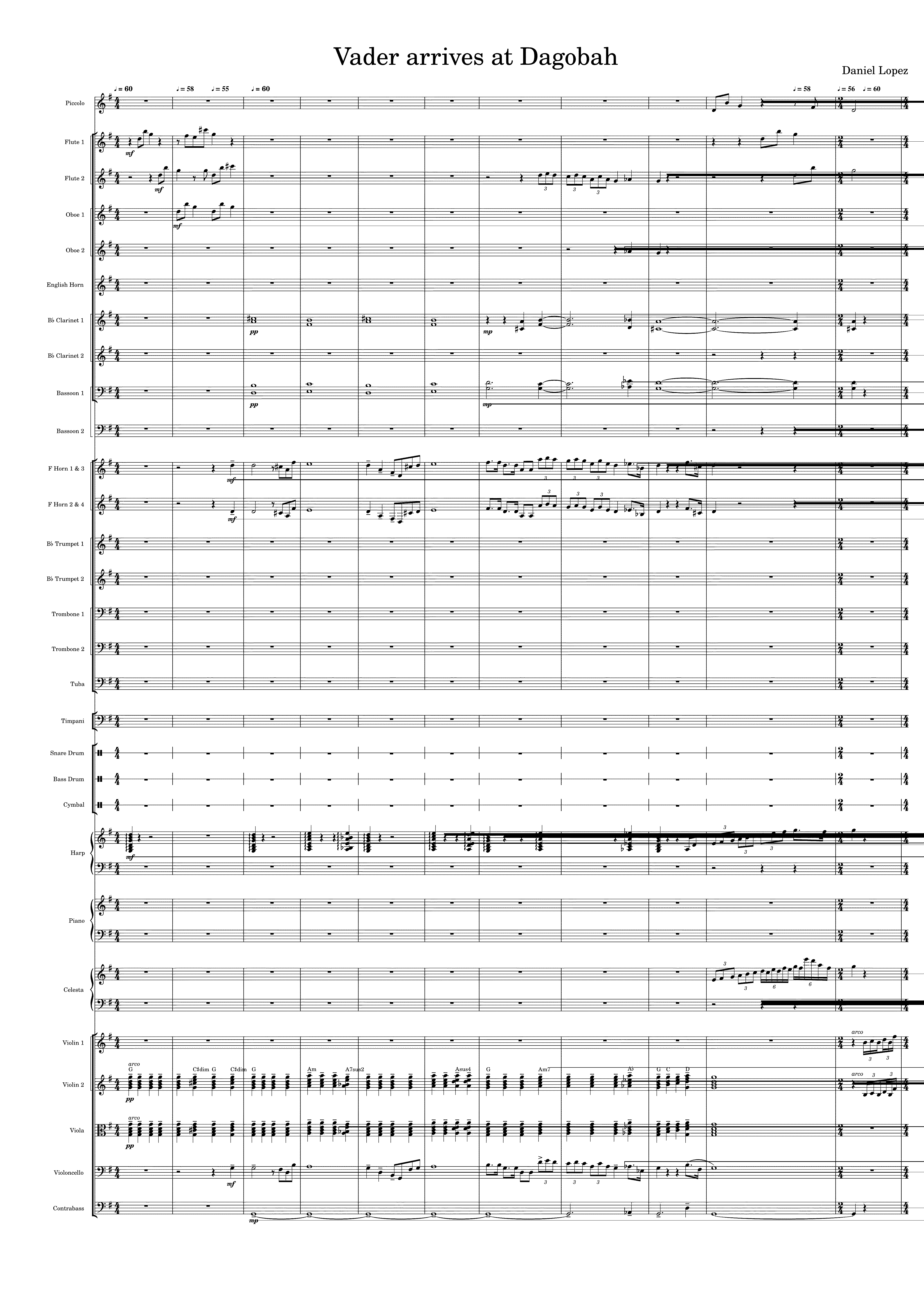 Partitura Darth Vader