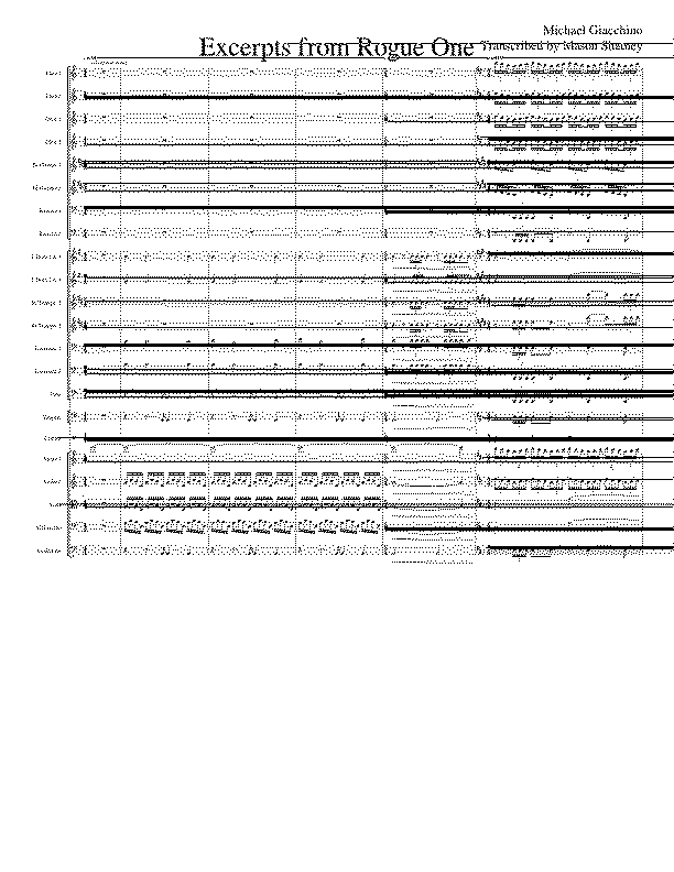 Partitura Darth Vader Theme