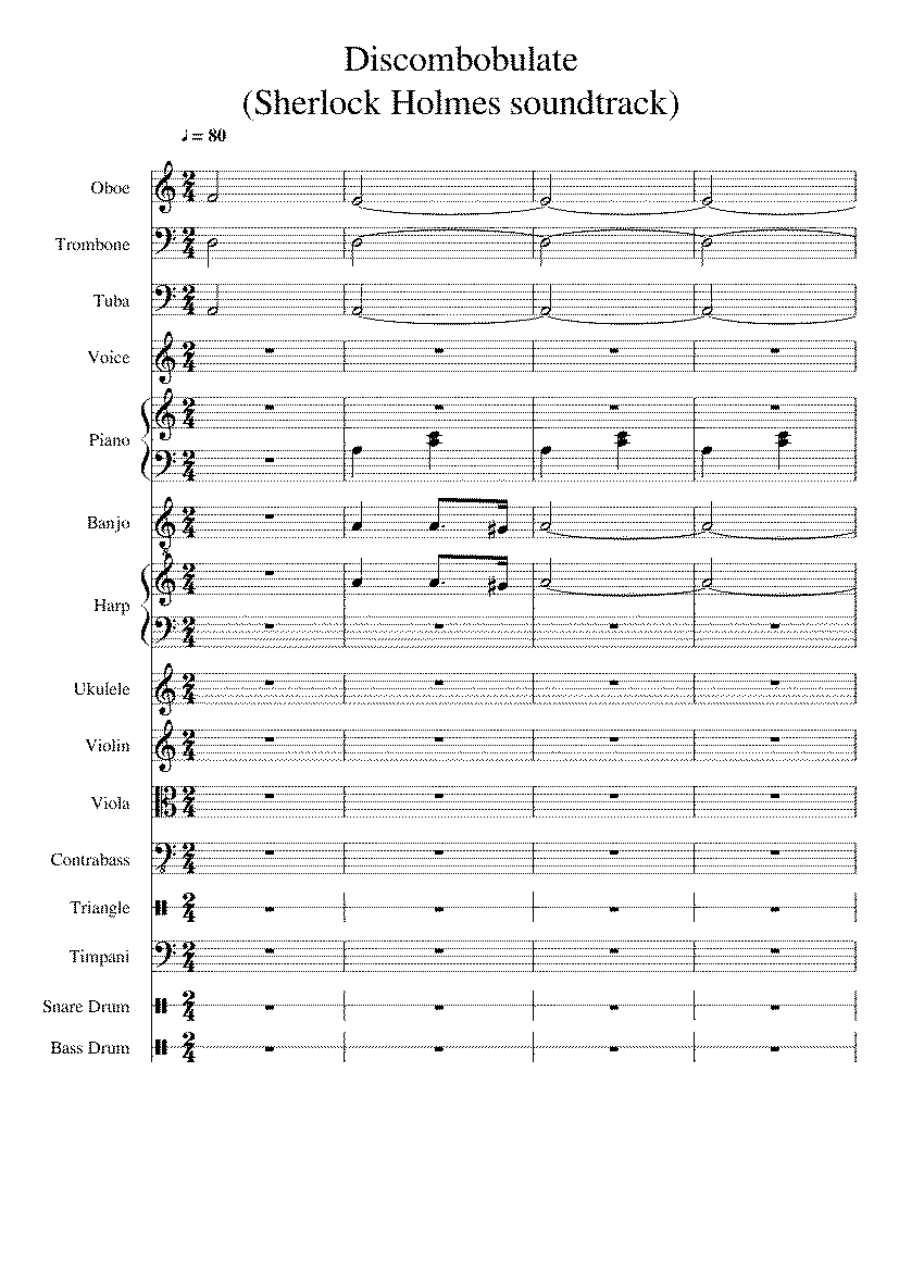 Partitura Discombobulate