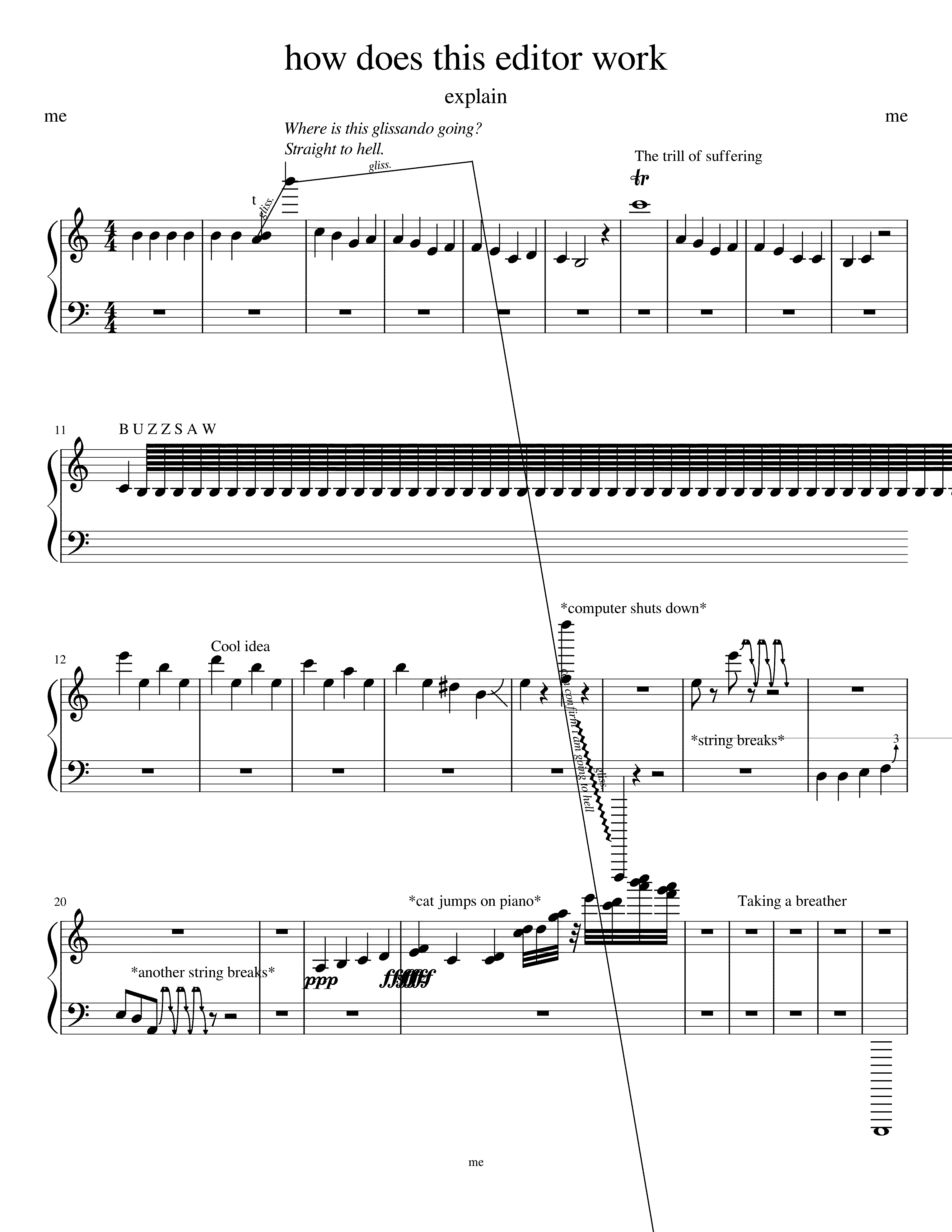 Partitura Editor