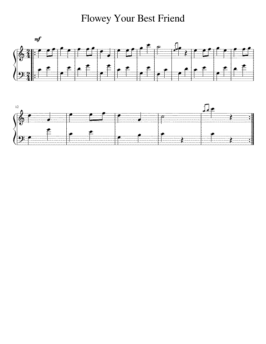 Partitura Flowey