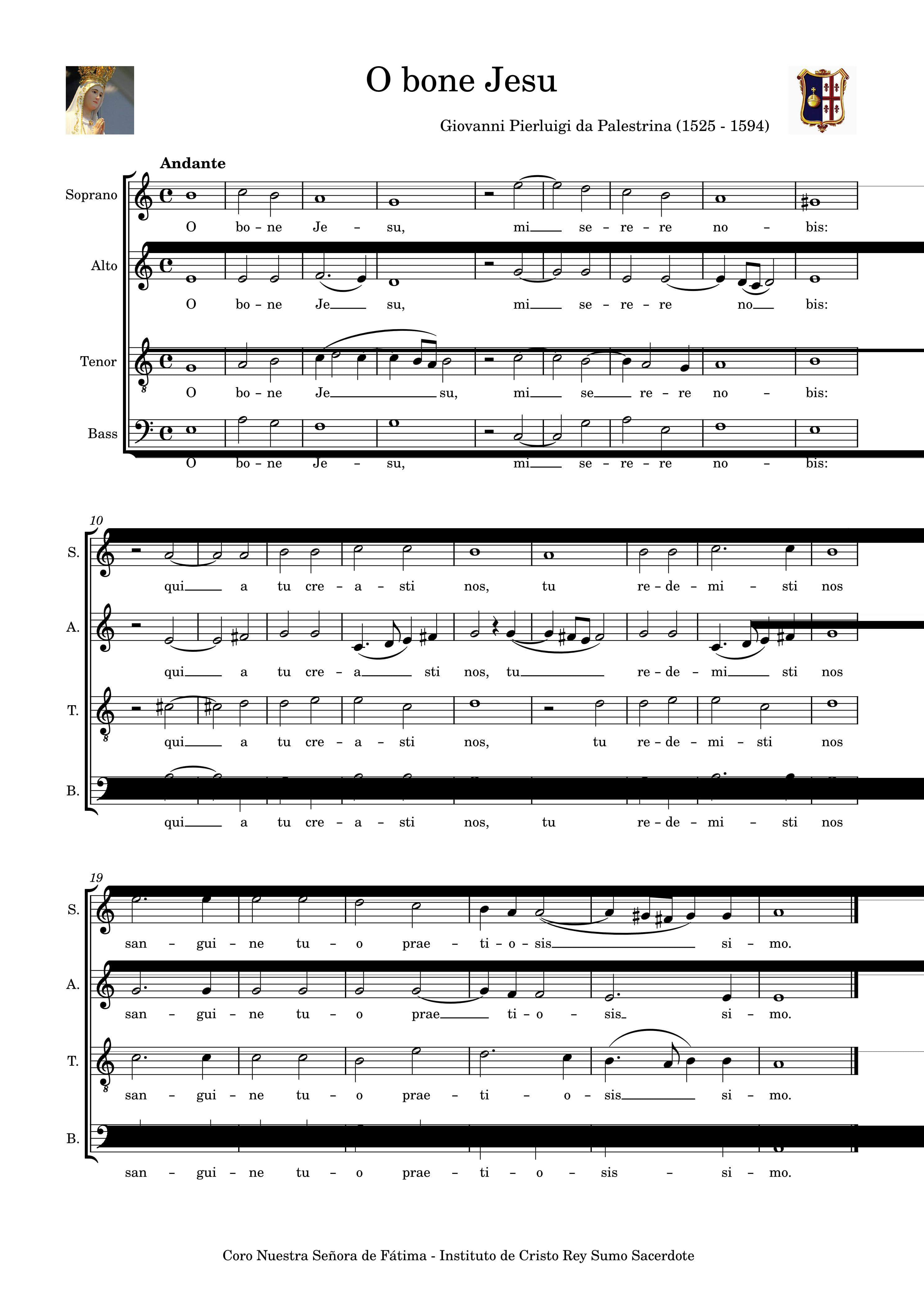 Partitura Fondos