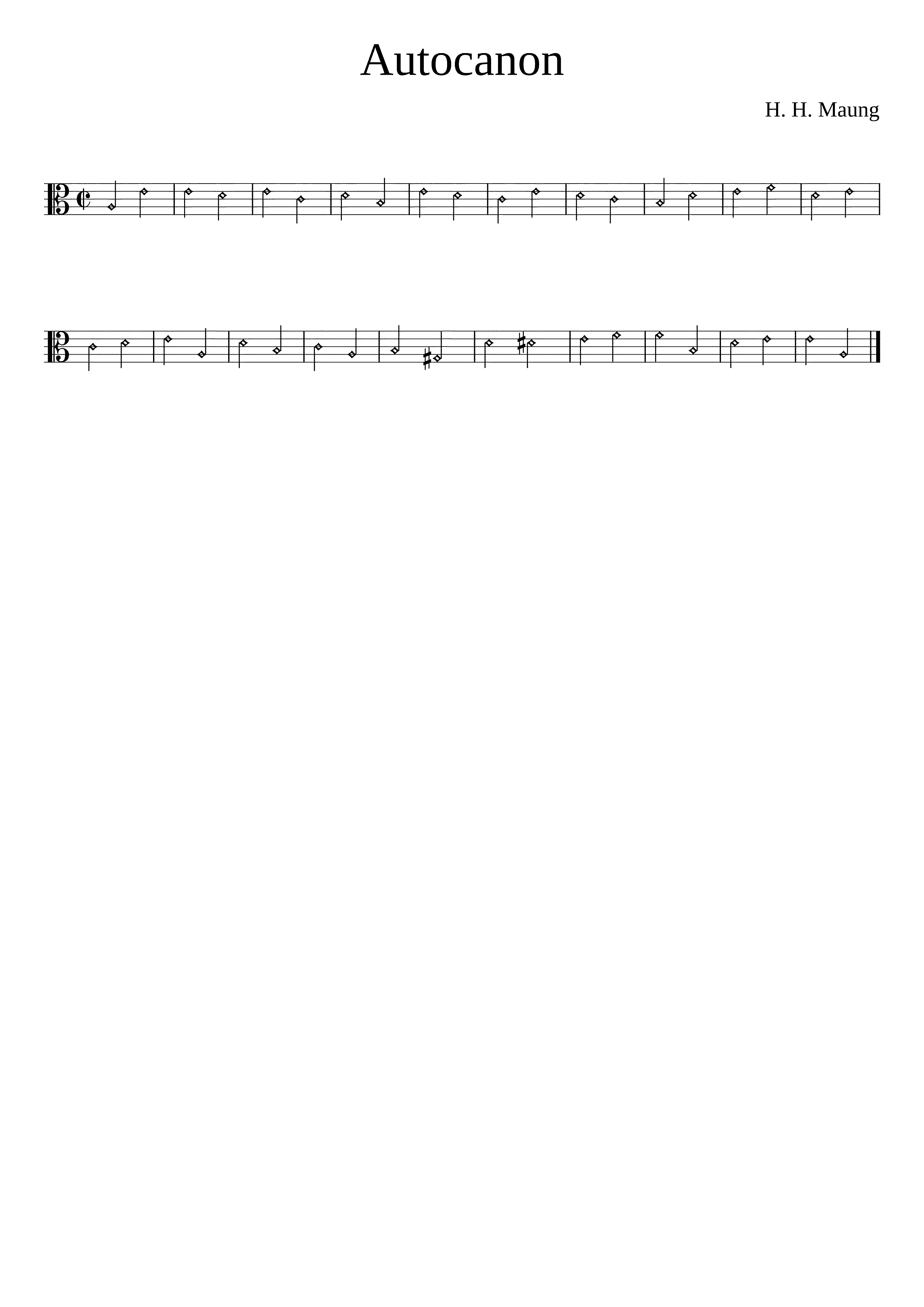 Partitura Fractal