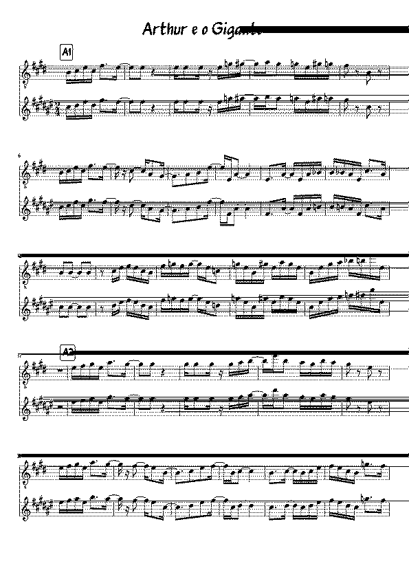 Partitura Gigante