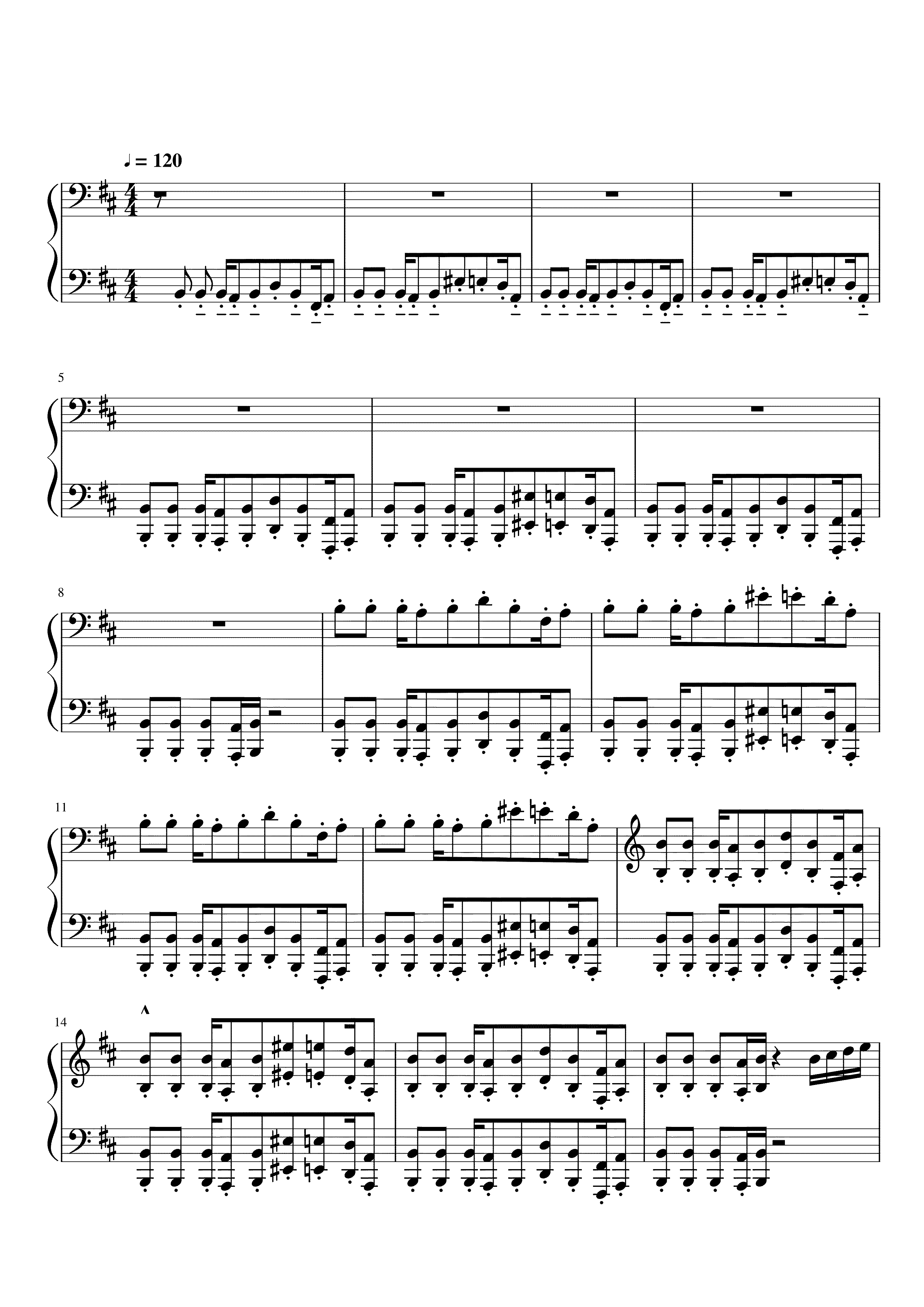Partitura Giorno Theme