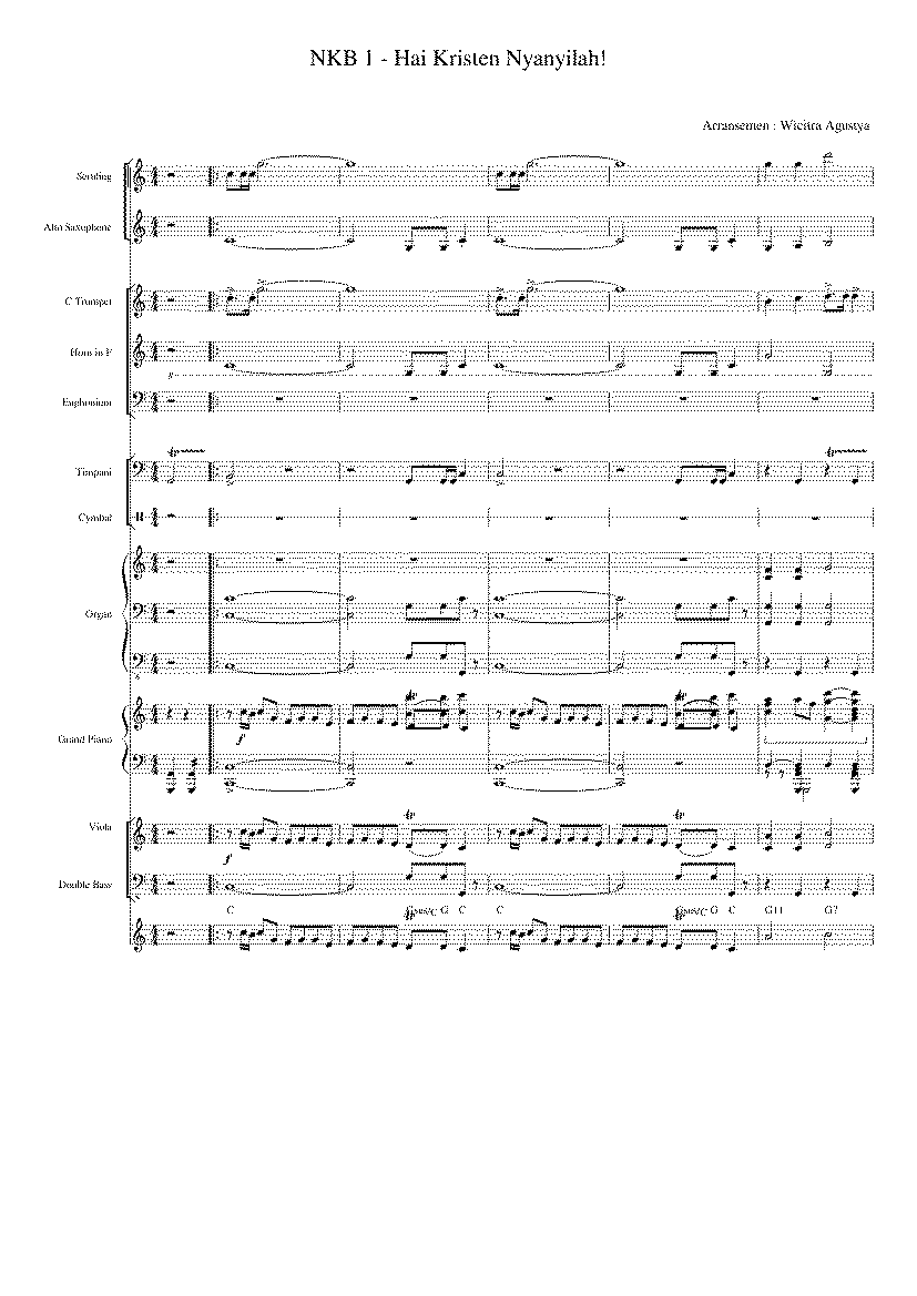 Partitura Halelujah