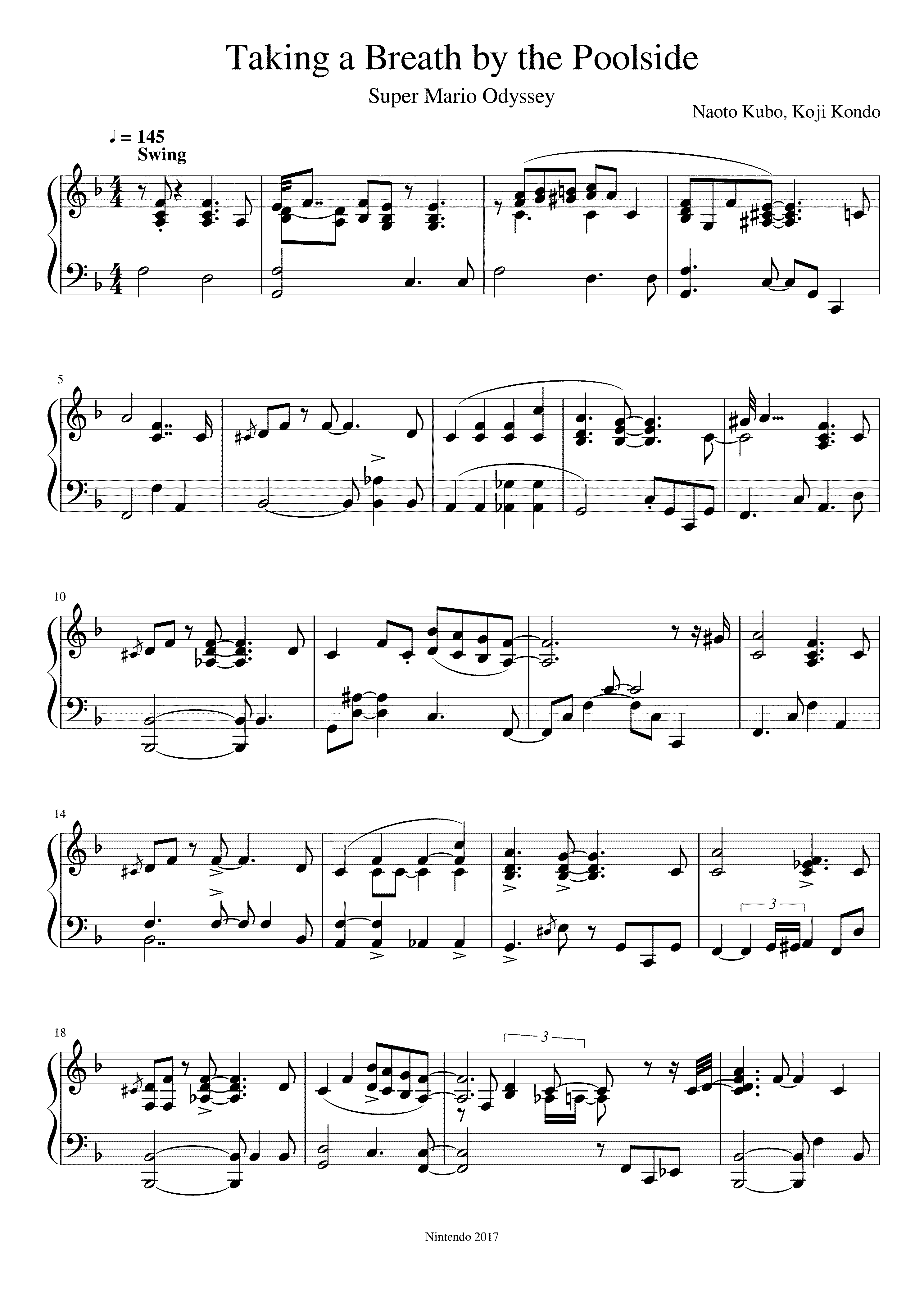 Partitura Header