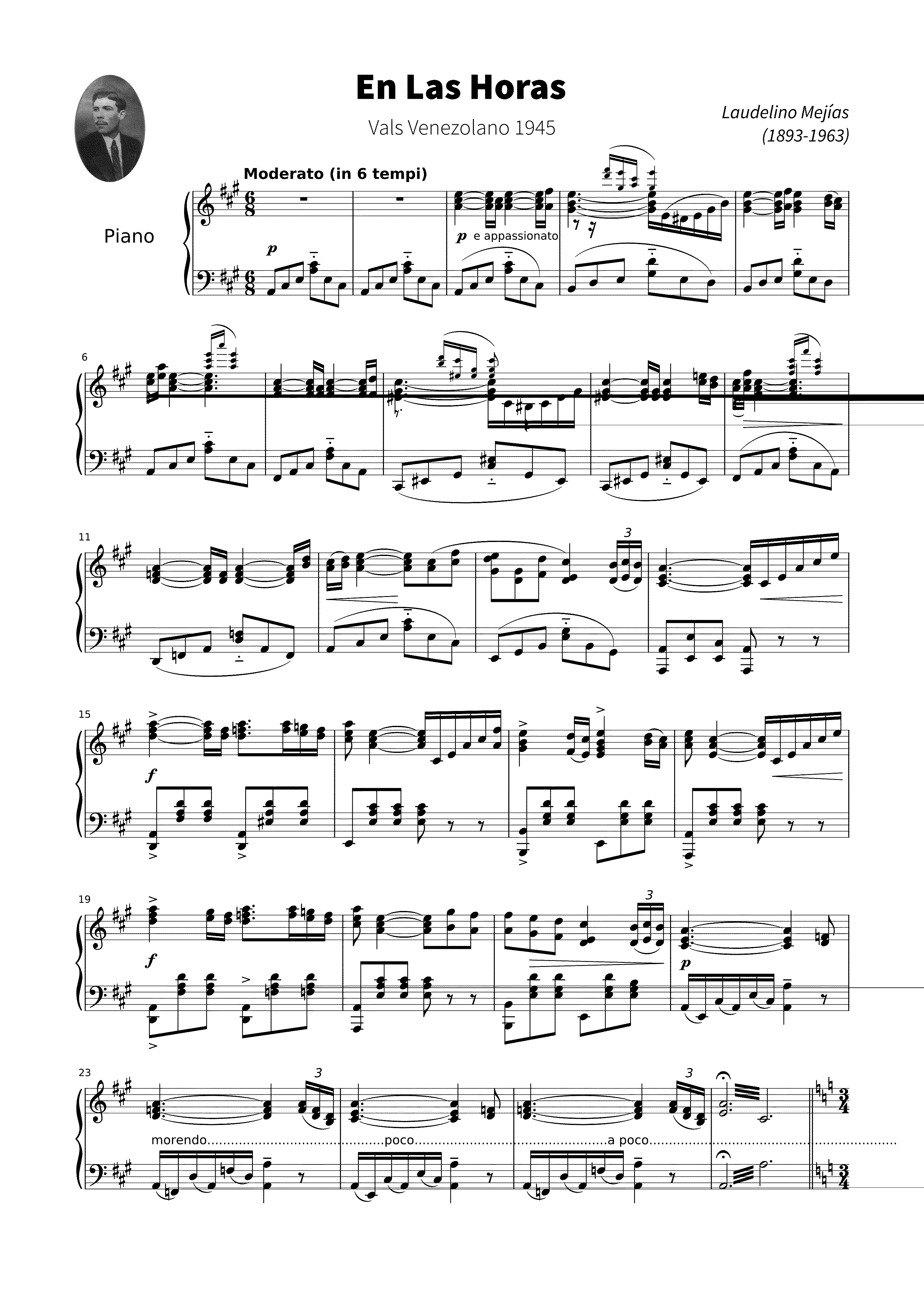 Partitura Himno Europeo