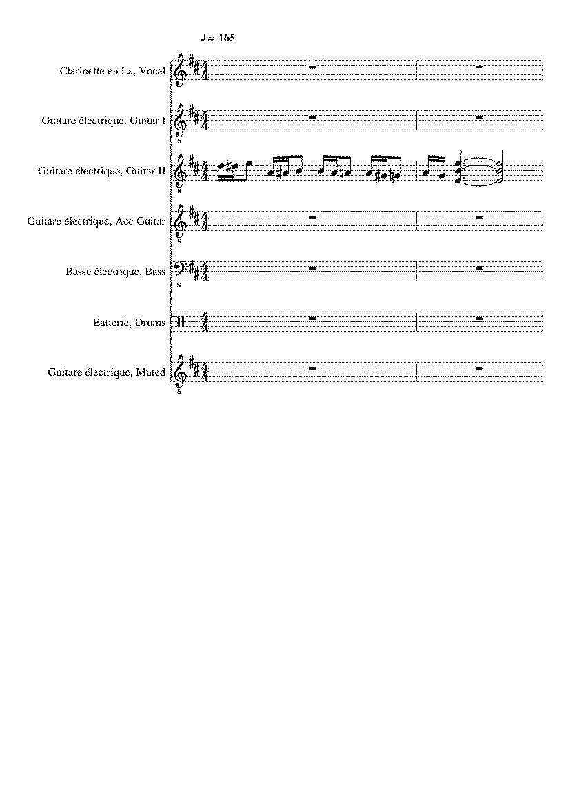Partitura Holy Wars