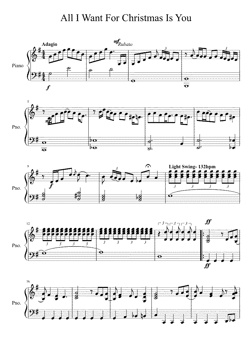 Partitura I Really Like You