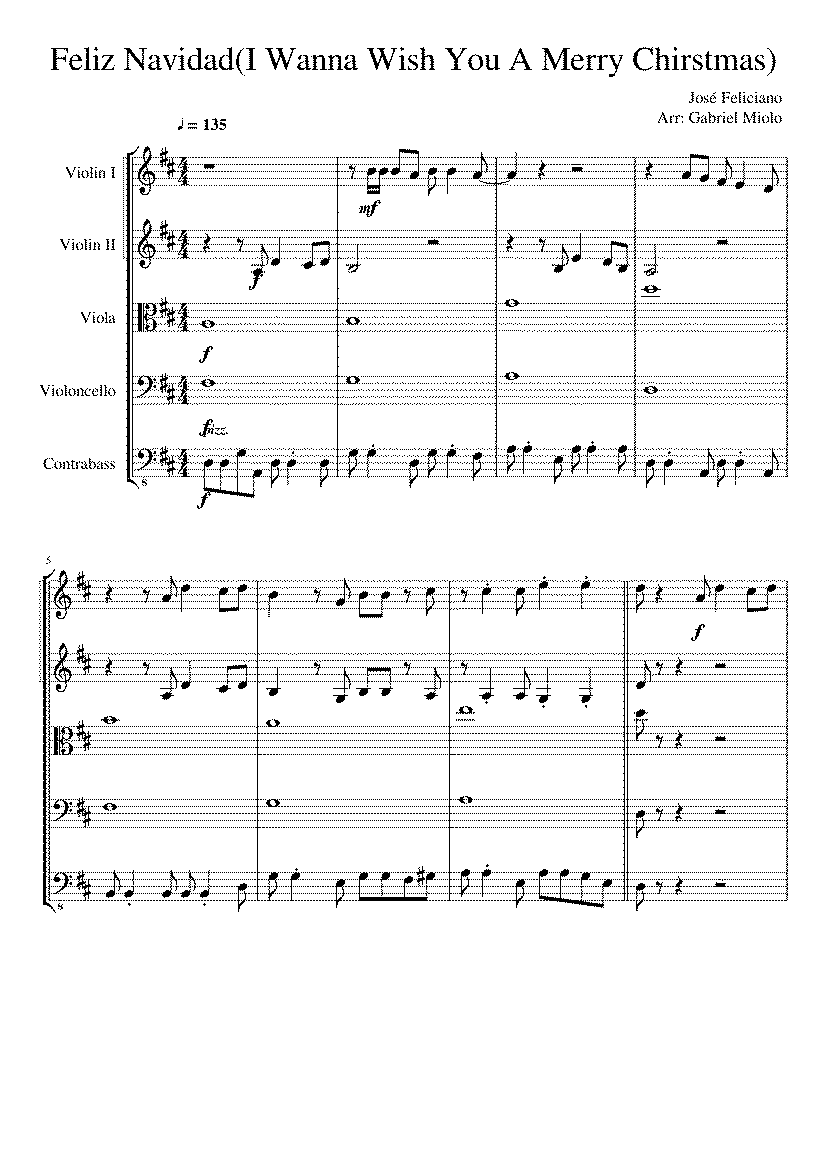 Partitura I Wanna Wish You a Merry Christmas