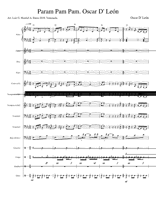 Partitura Imagen Artistica