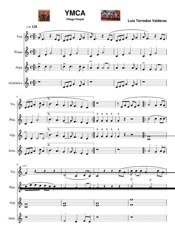 Partitura Imagenes De