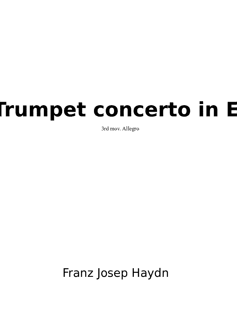 Partitura Incomplete
