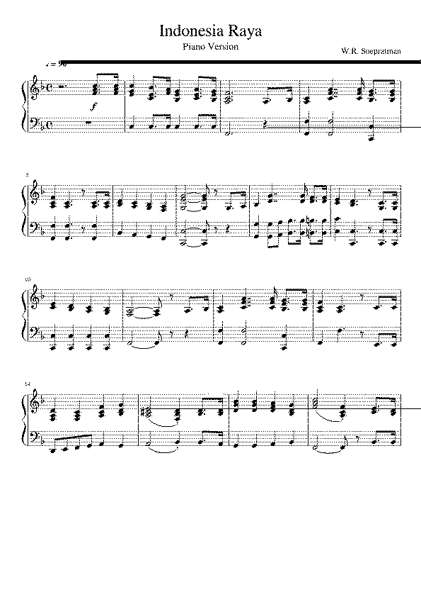 Partitura Indonesia
