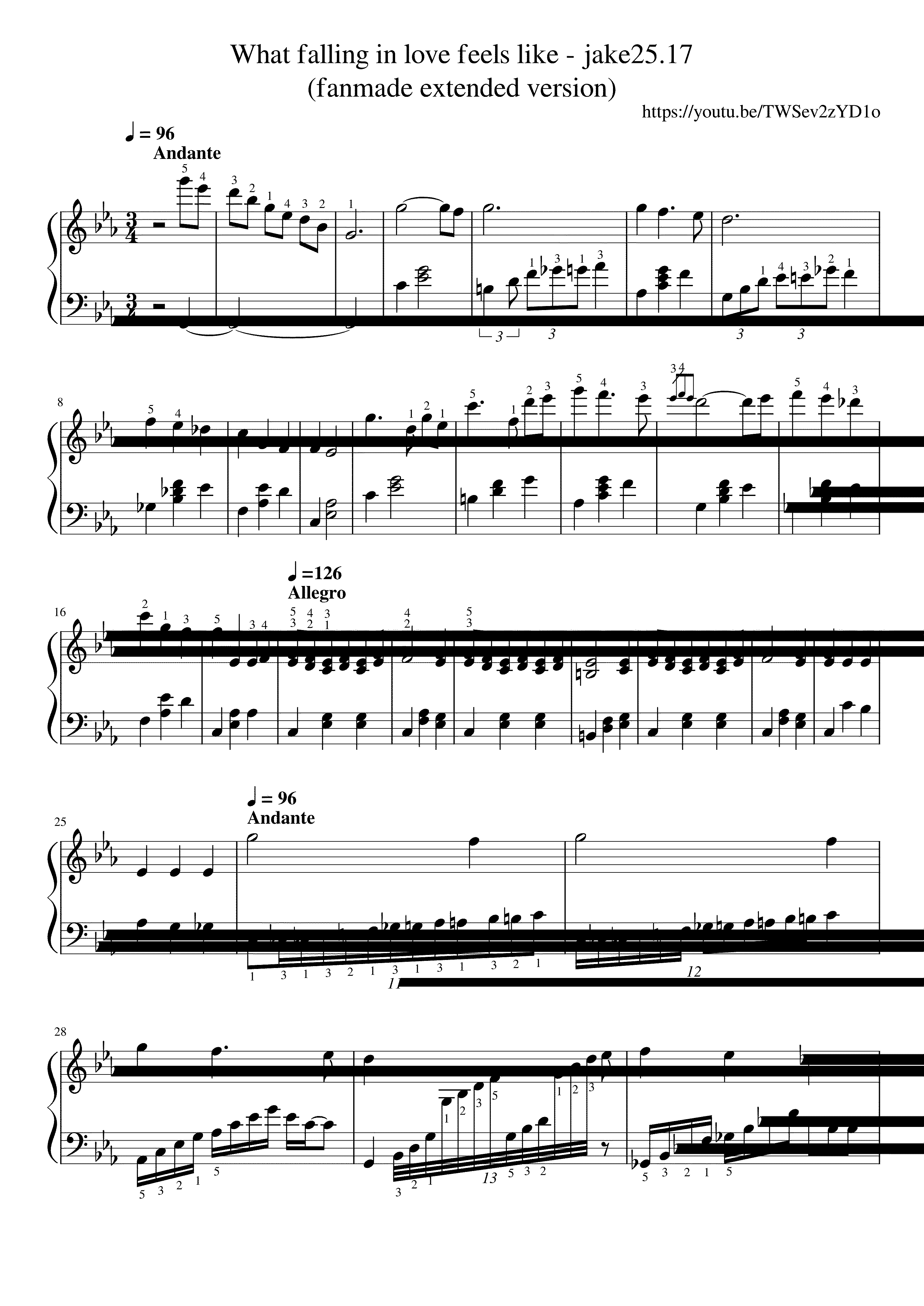 Partitura Is This Love