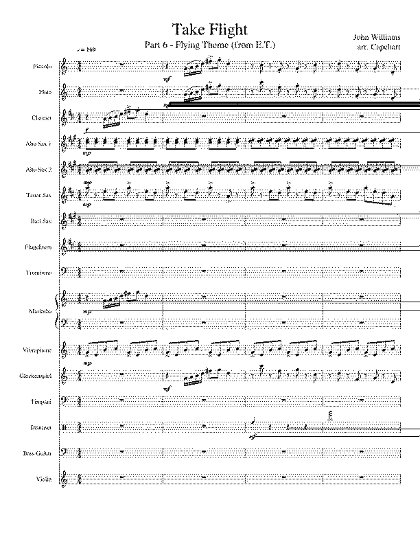 Partitura John Williams Et