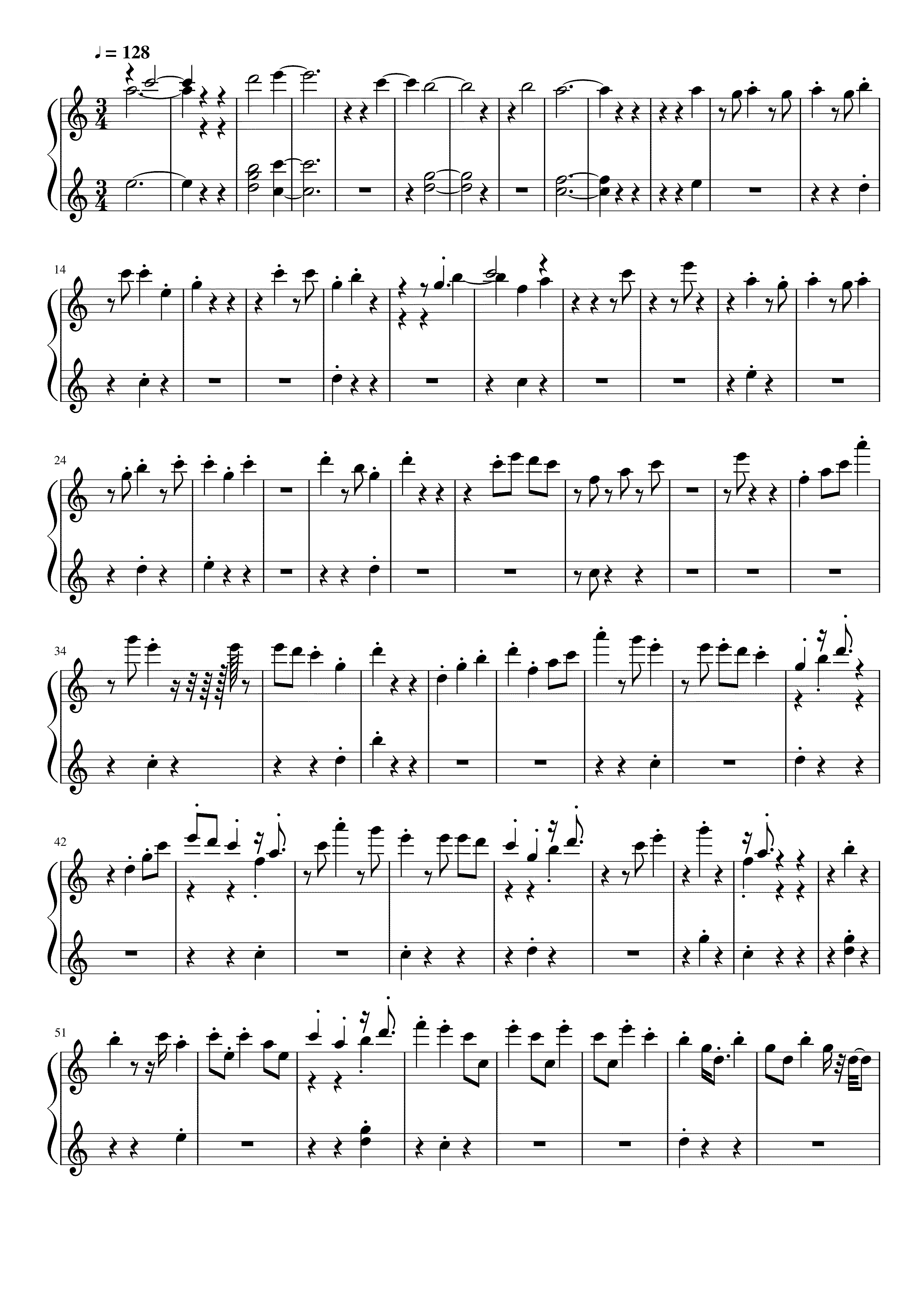 Partitura Karina