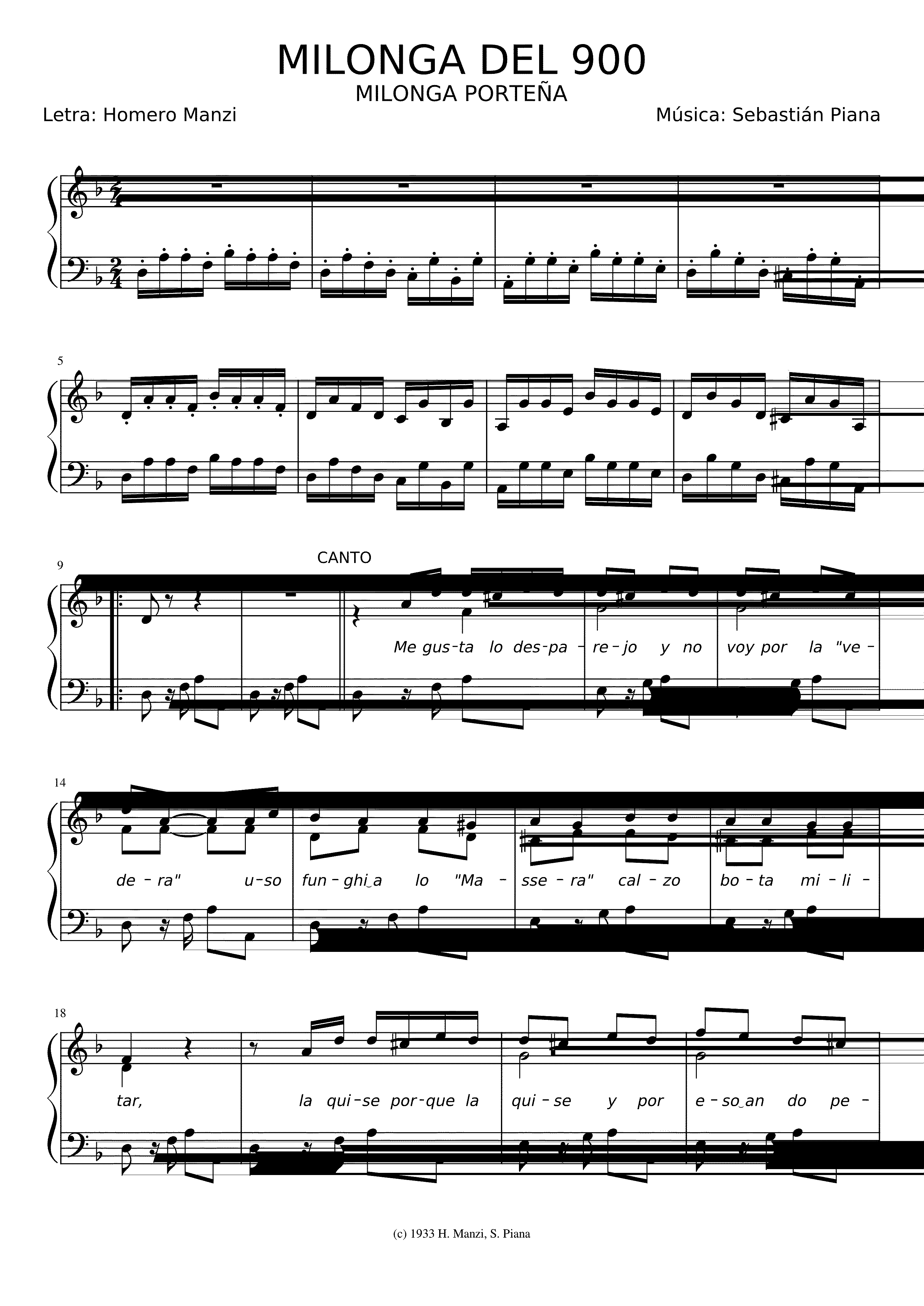 Partitura La Bota