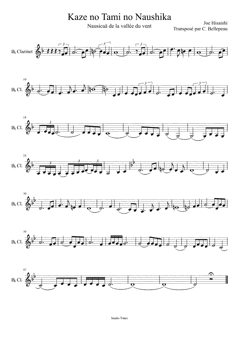 Partitura La Tani