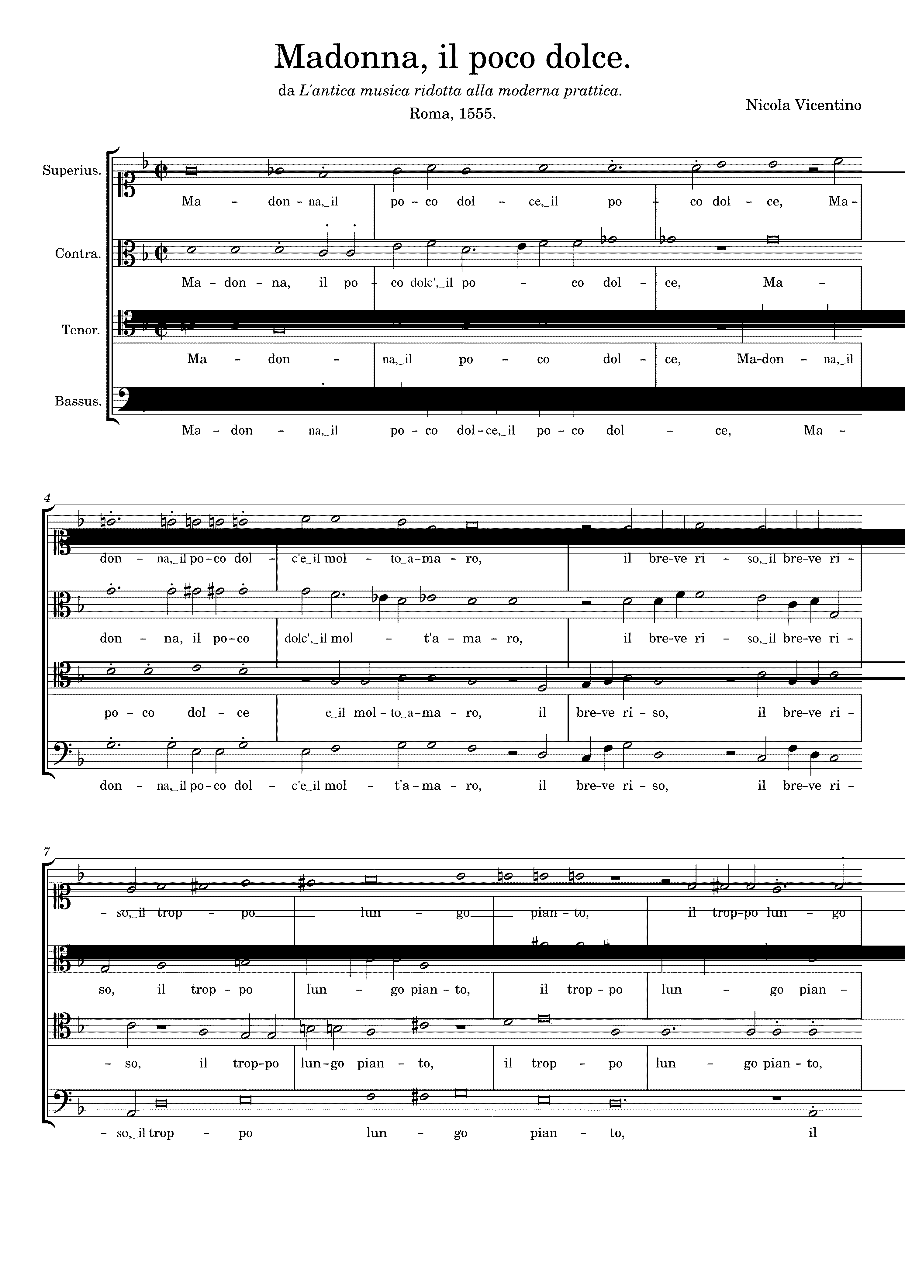 Partitura Lady Madonna