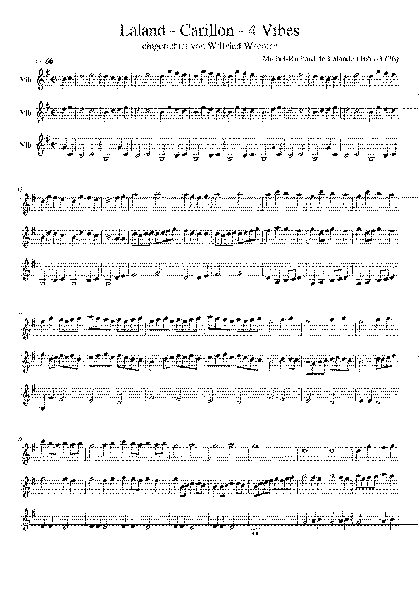 Partitura Laland