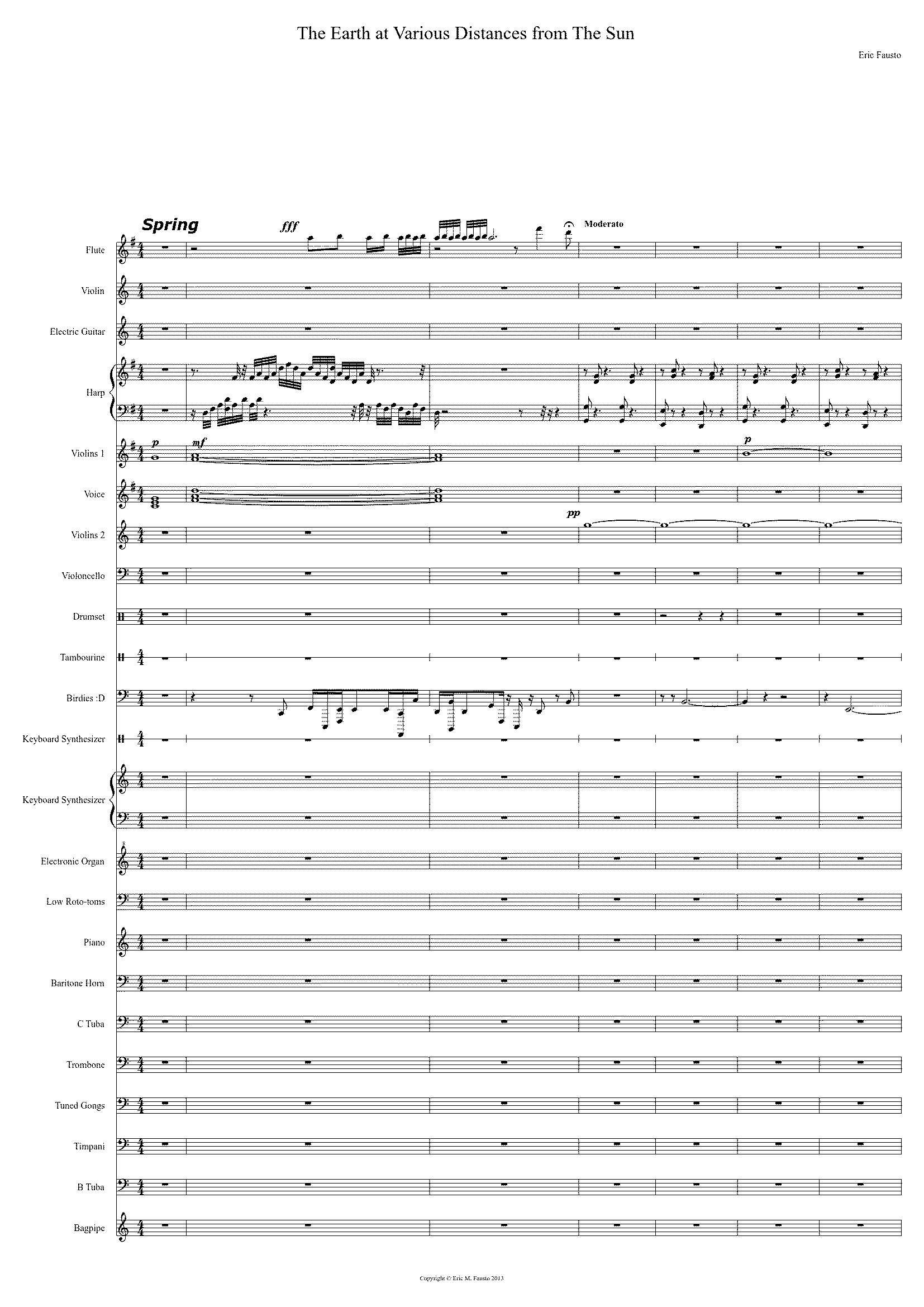 Partitura L'autumne