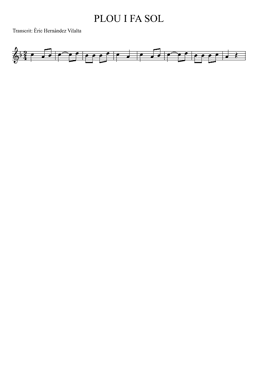 Partitura Les Bruixes