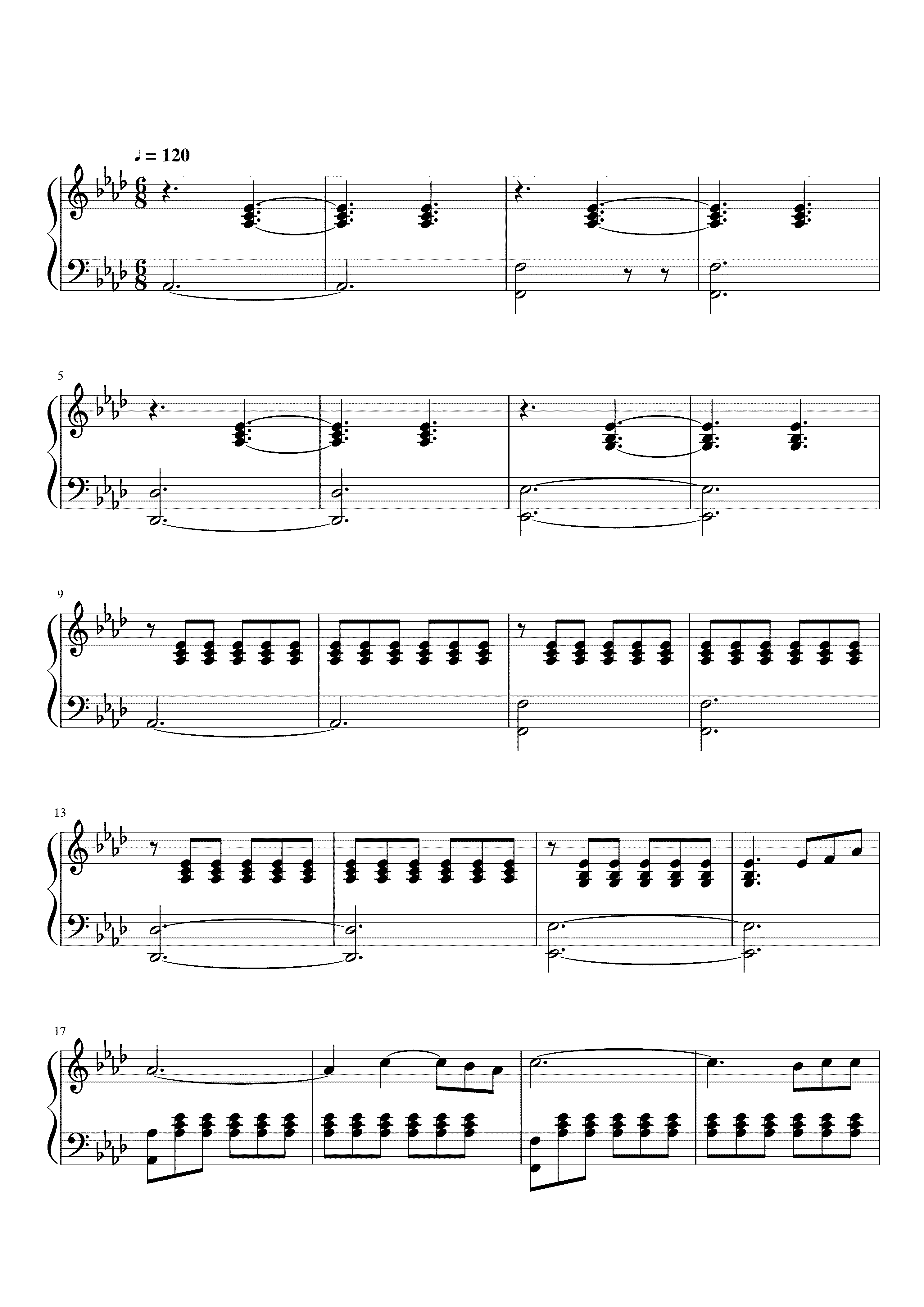 Partitura Listen Beyonce