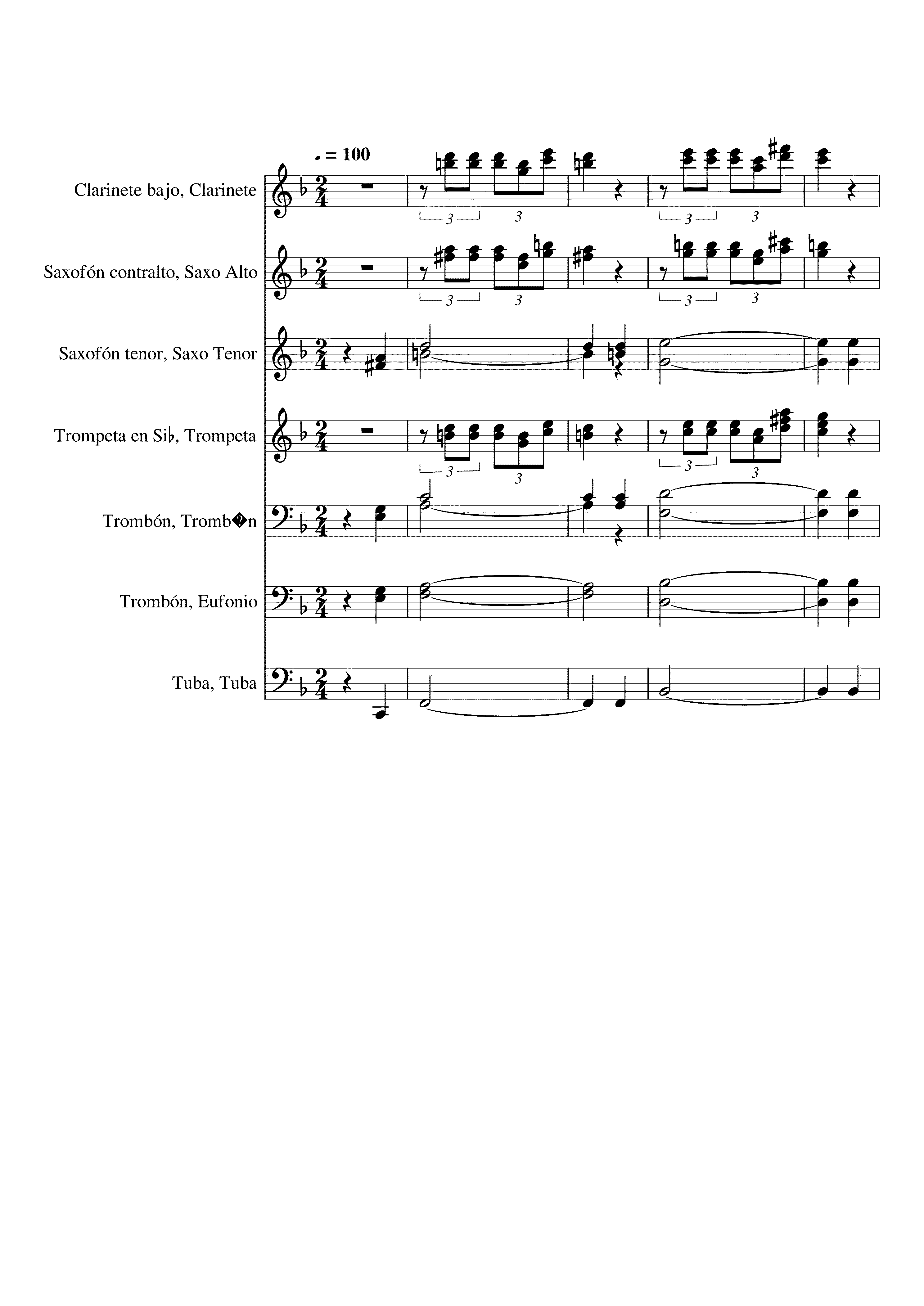 Partitura Los Voluntarios