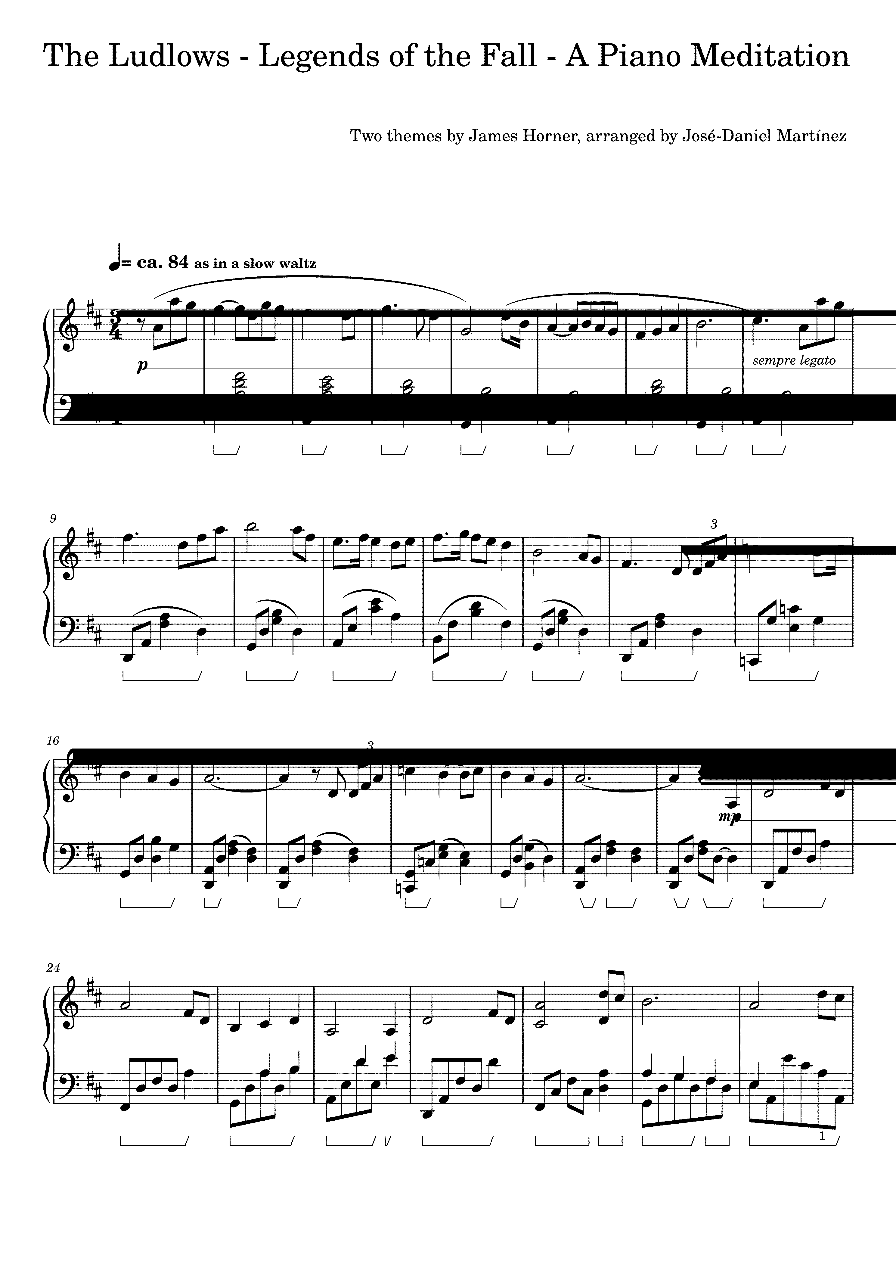Partitura Ludlows