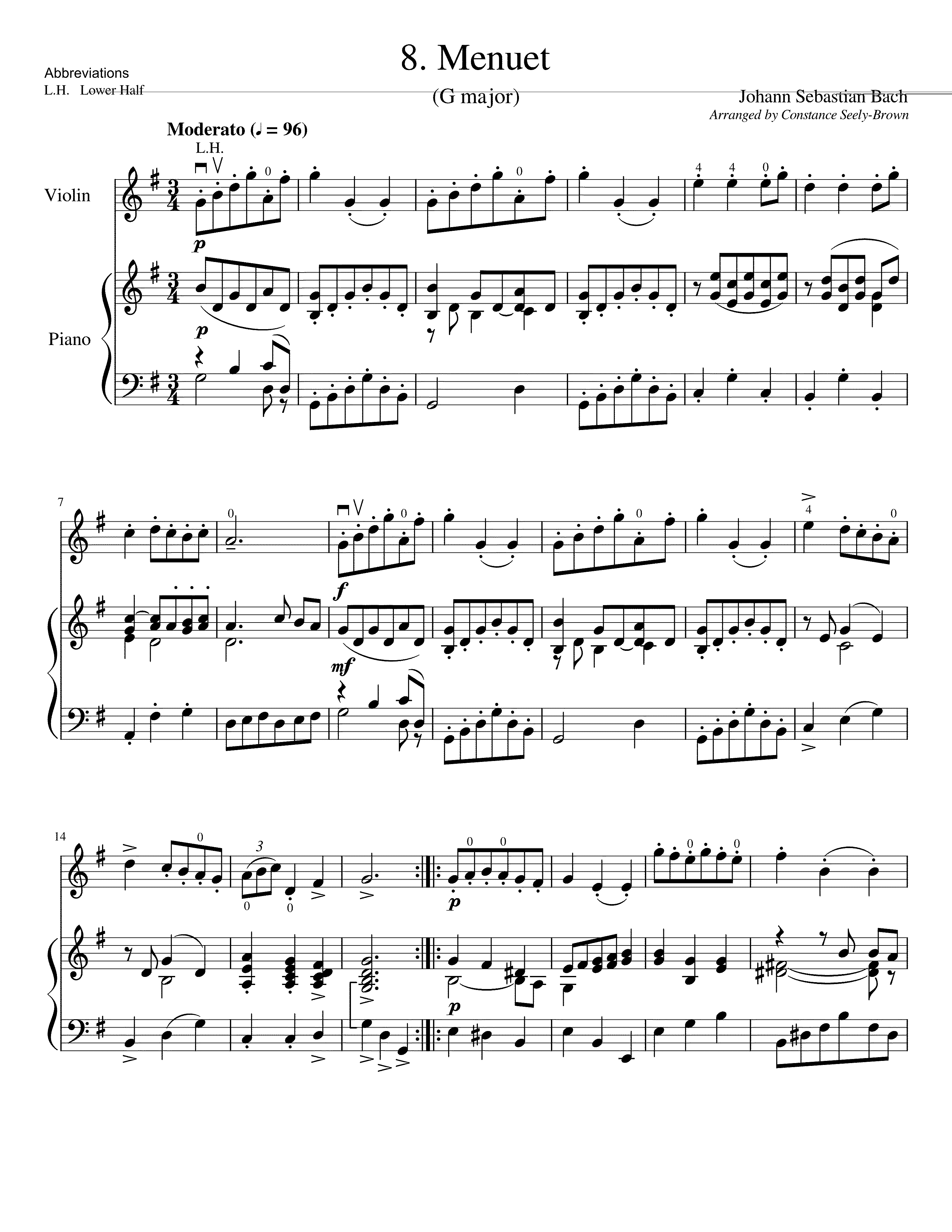 Partitura Magdalena