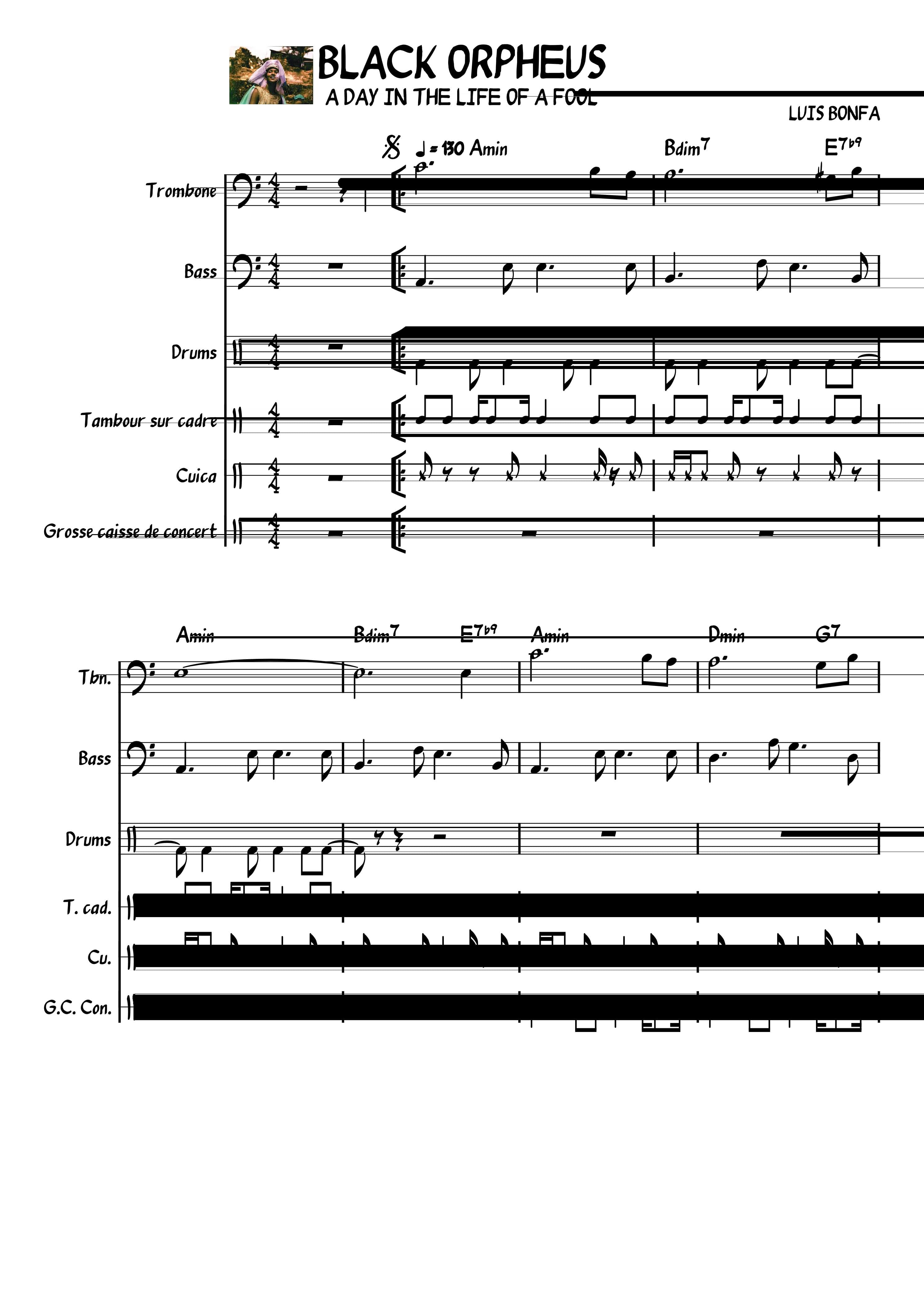 Partitura Manha Do Carnaval
